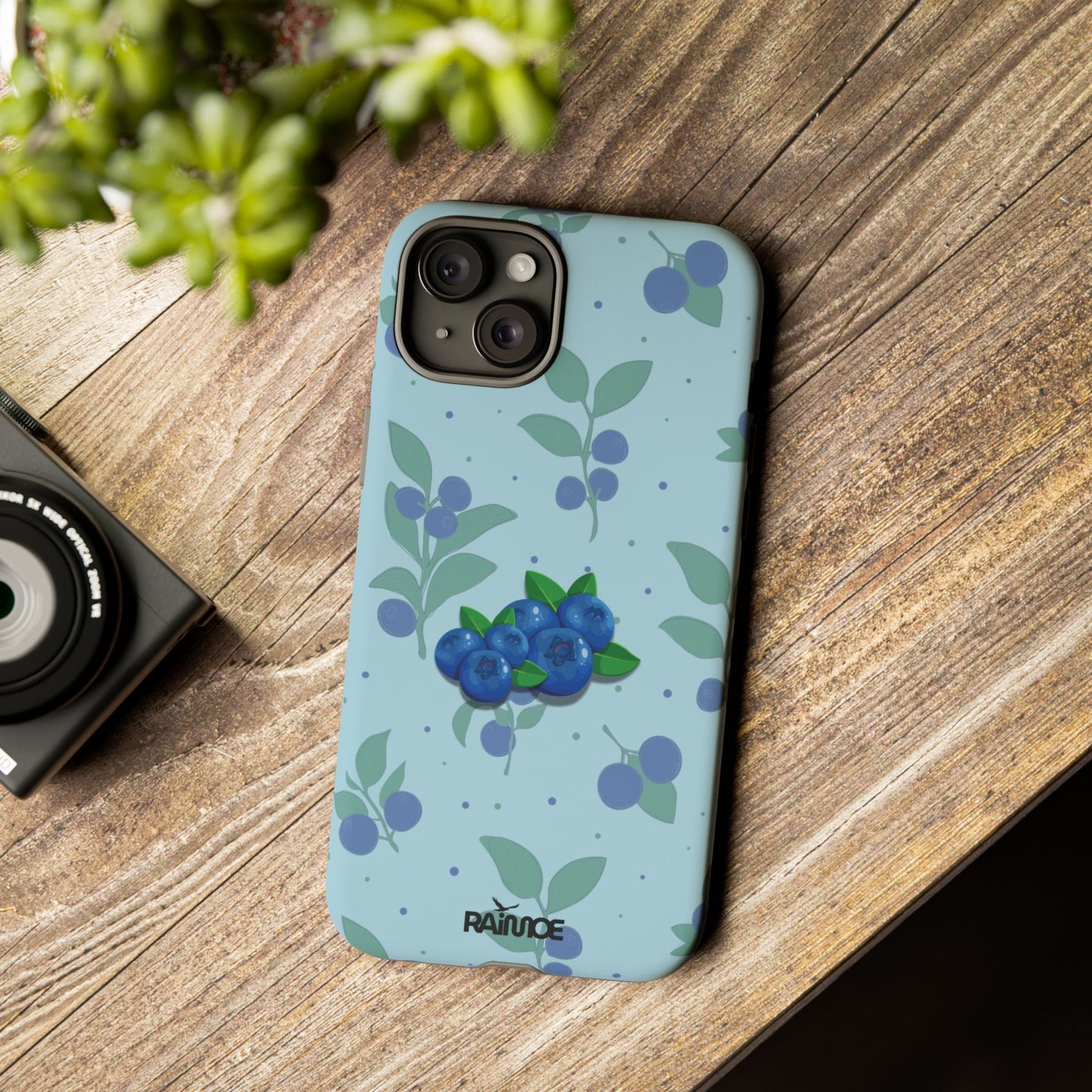 Blueberries Burst - iPhone Tough Case (Matte)