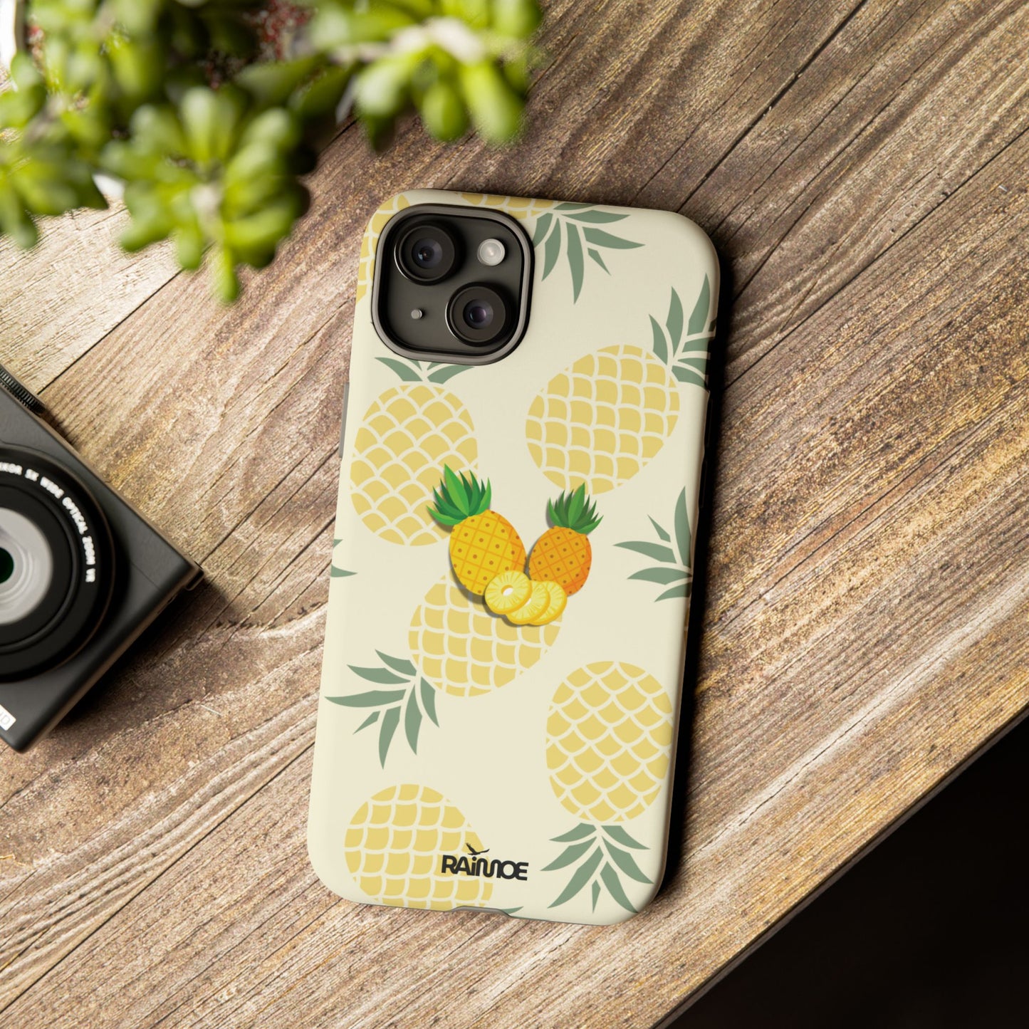 Tropical Pineapple - iPhone Tough Case (Matte)