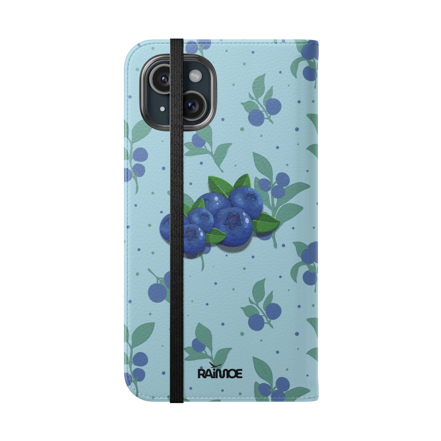 Blueberries Burst - iPhone Flip Case