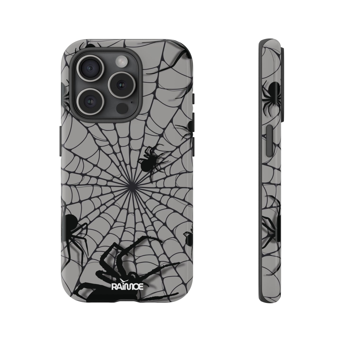 Telaraña - Funda resistente para iPhone (brillante)