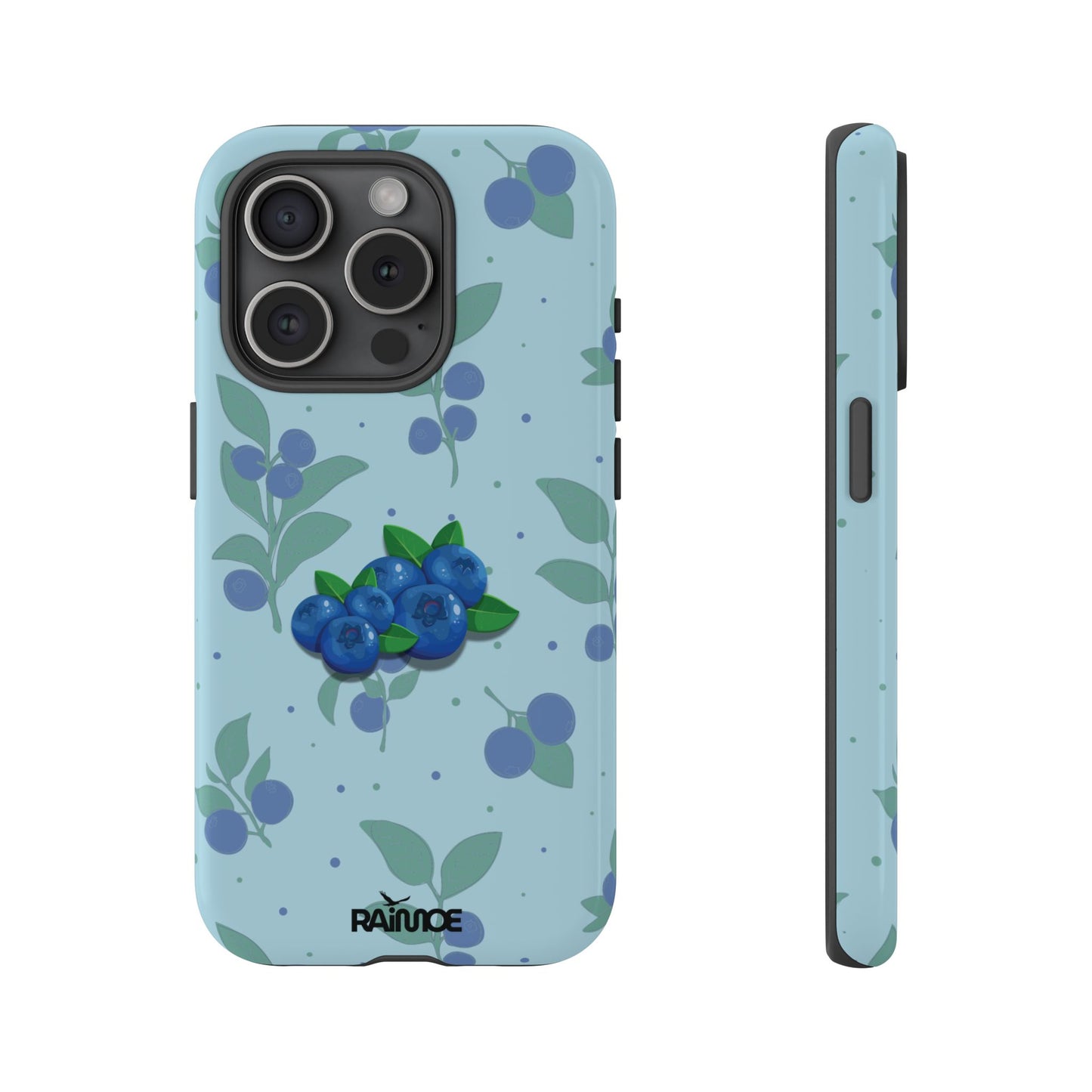 Blueberries Burst - iPhone Tough Case (Glossy)