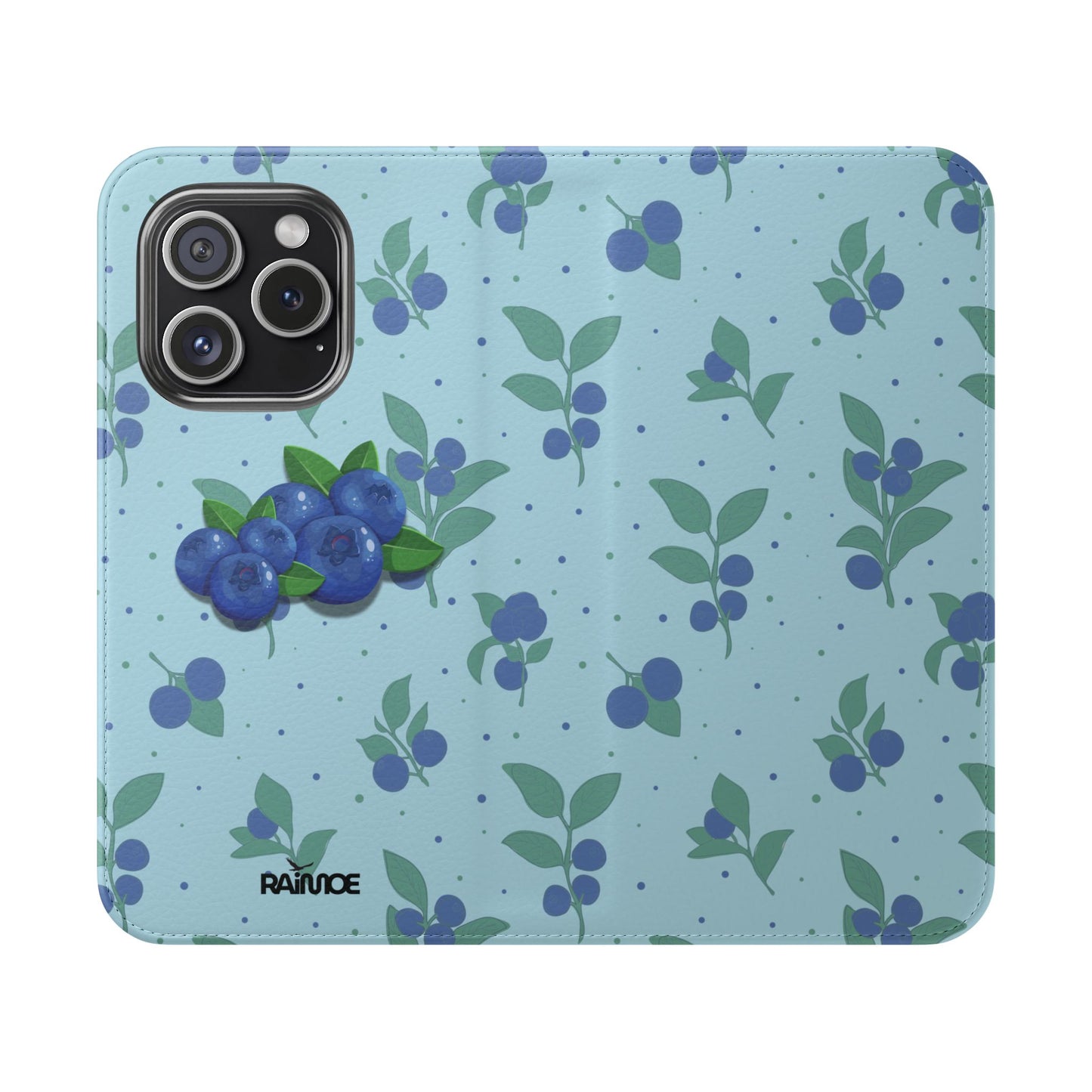 Blueberries Burst - iPhone Flip Case
