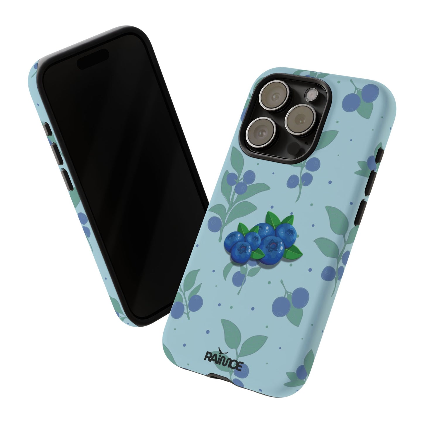 Blueberries Burst - iPhone Tough Case (Matte)
