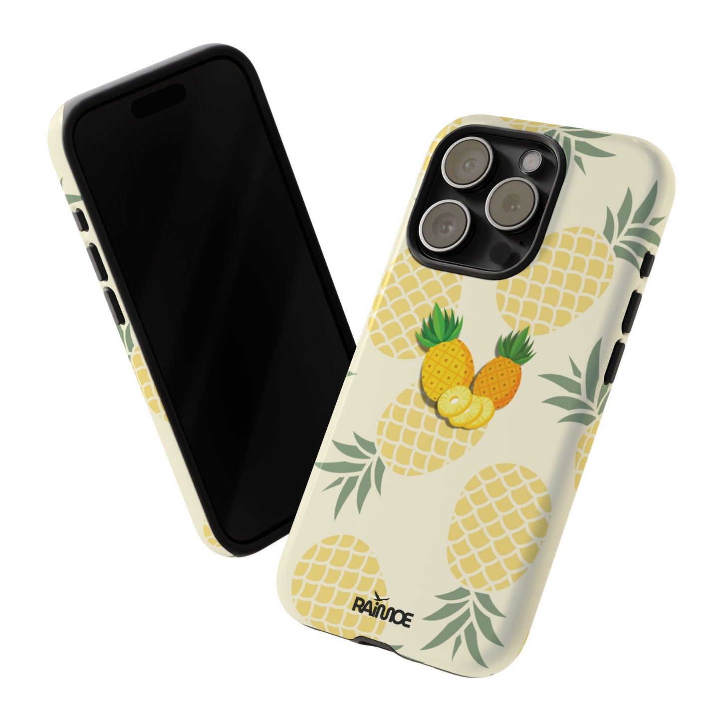Tropical Pineapple - iPhone Tough Case (Glossy)