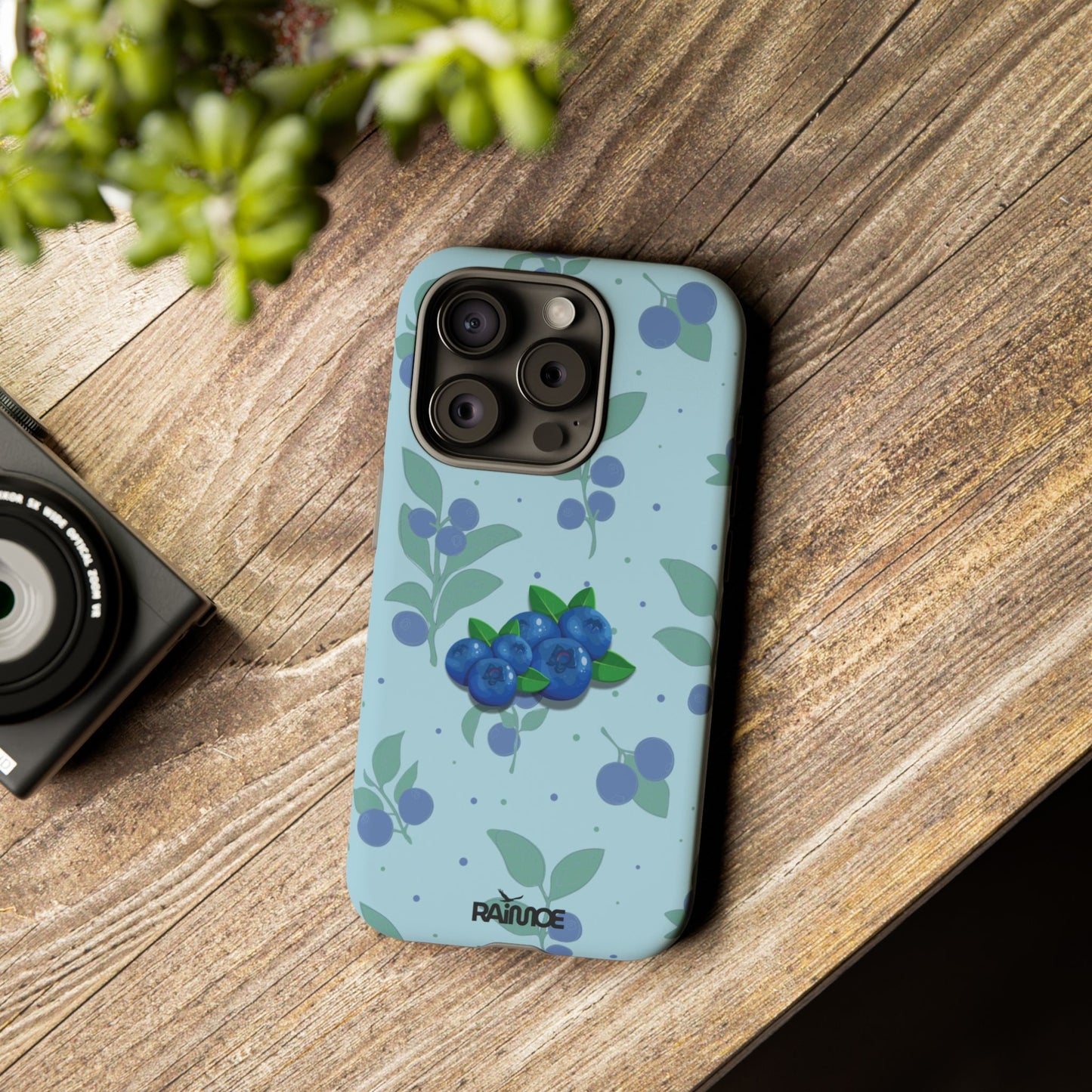 Blueberries Burst - iPhone Tough Case (Matte)