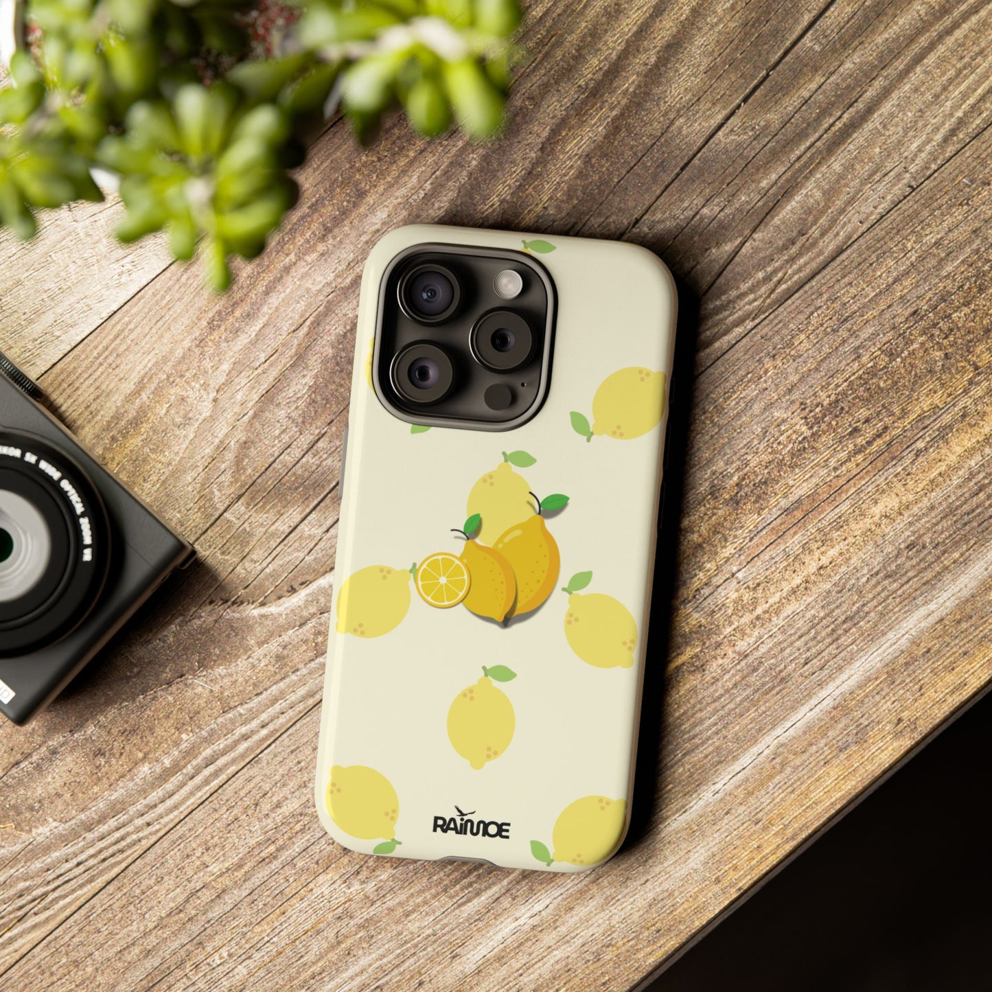 Funda resistente para iPhone (brillante) Lemon Madness