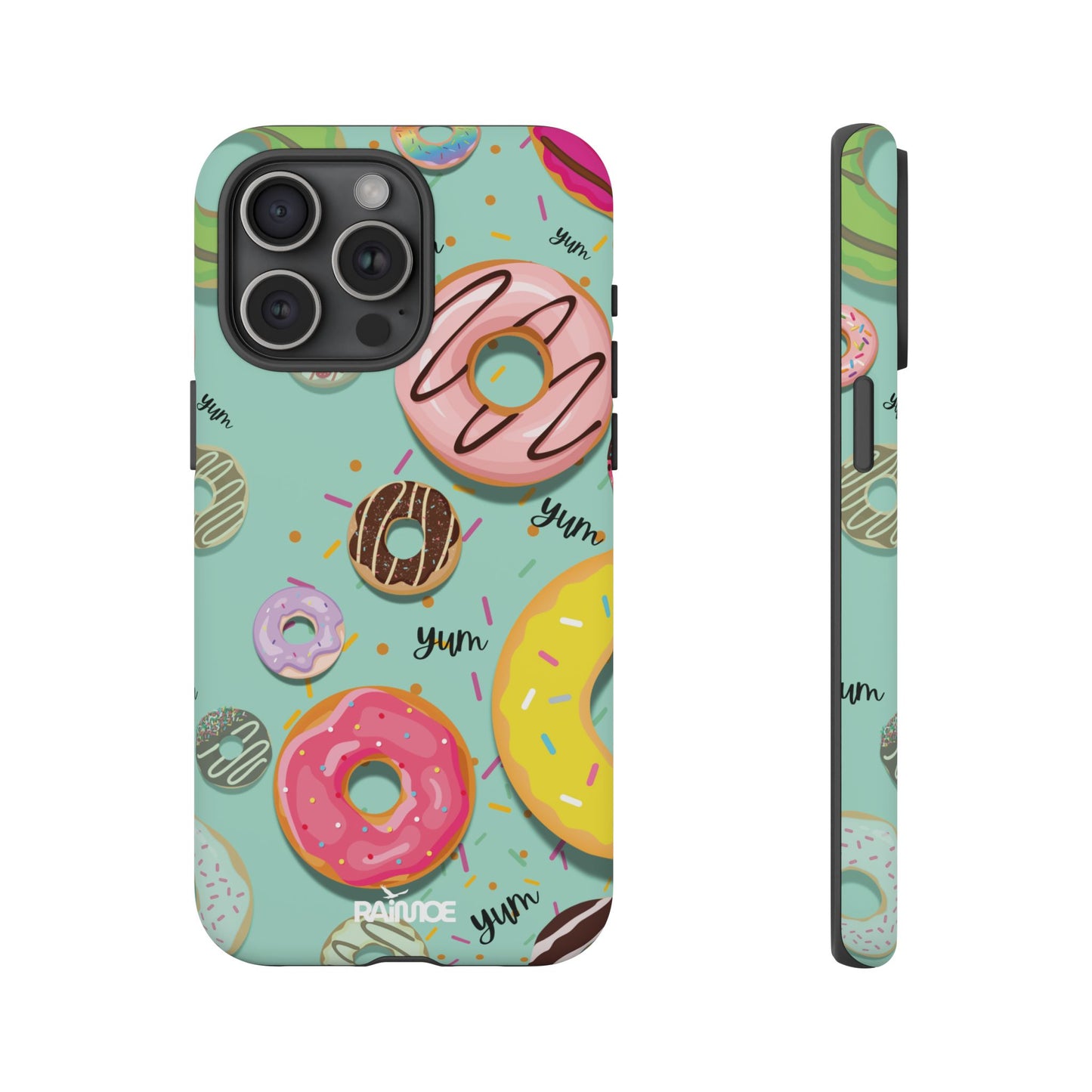 ドーナツ ラバー - iPhone タフケース (マット)