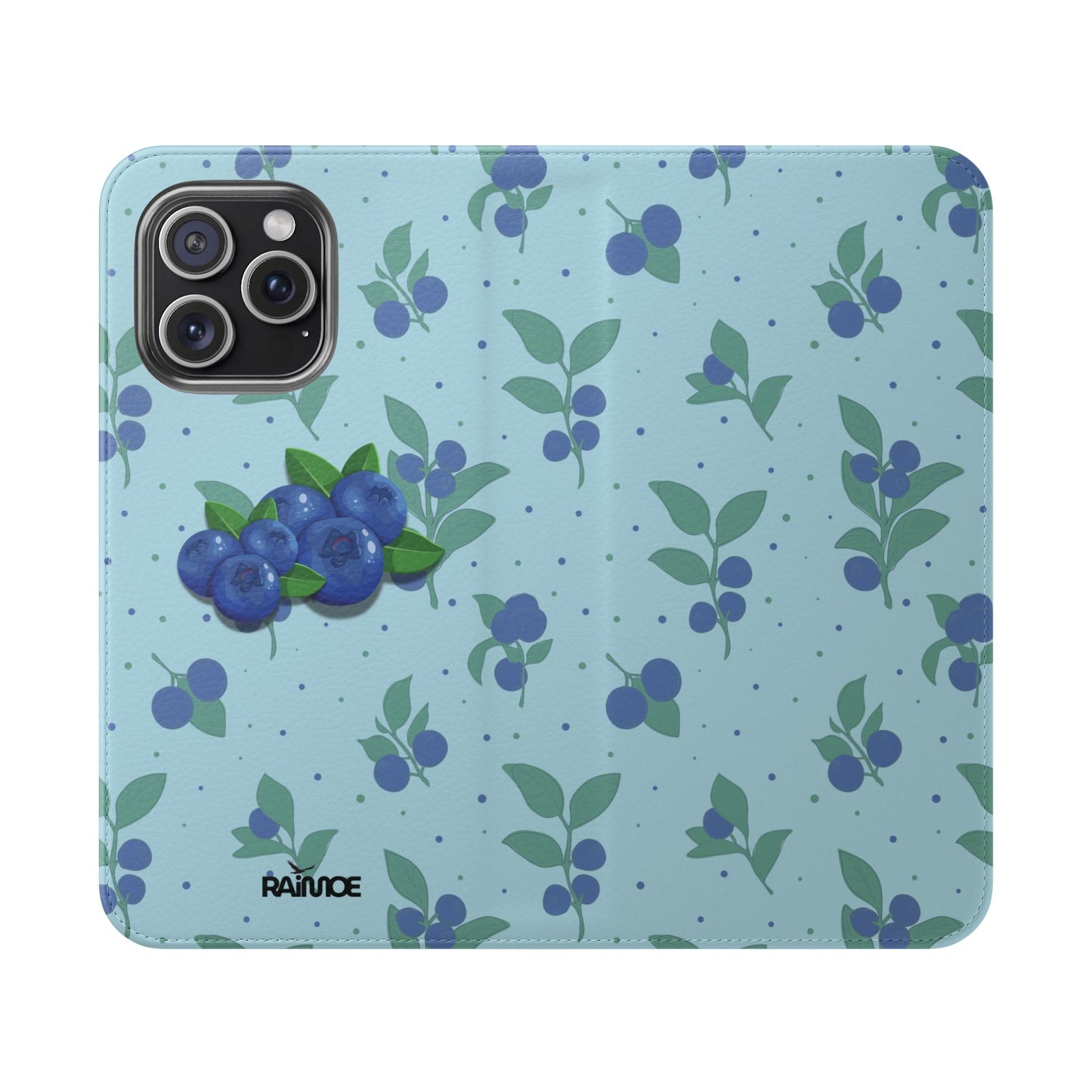 Blueberries Burst - iPhone Flip Case