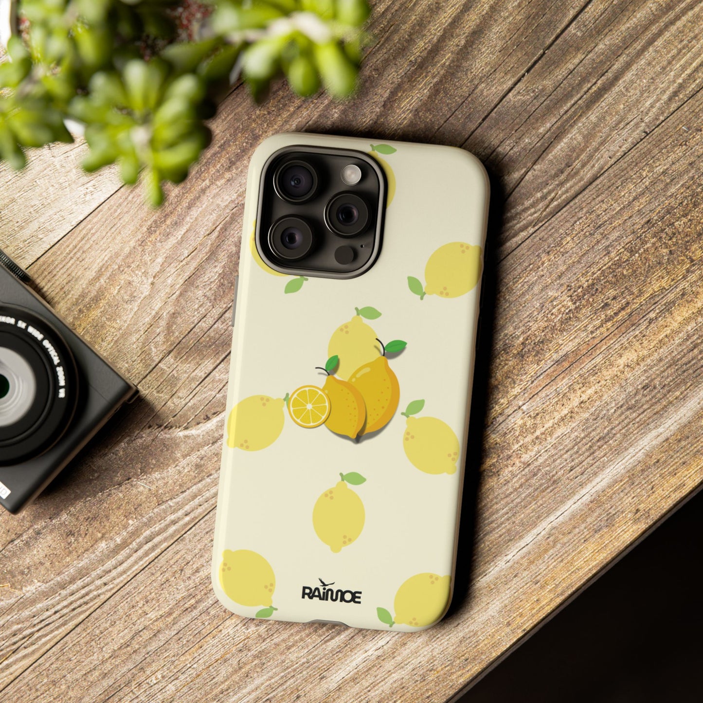 Funda resistente para iPhone (brillante) Lemon Madness