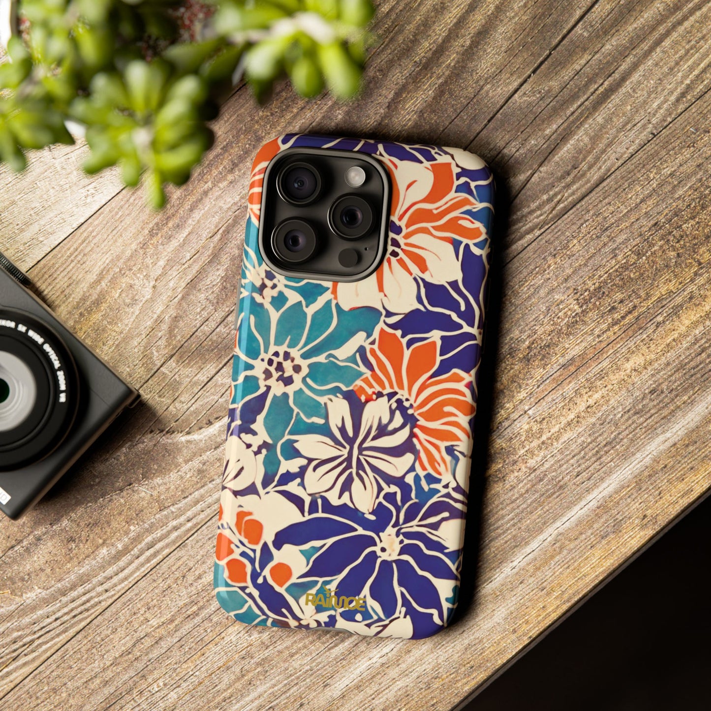 Tide Blossom - iPhone Tough Case (Glossy)