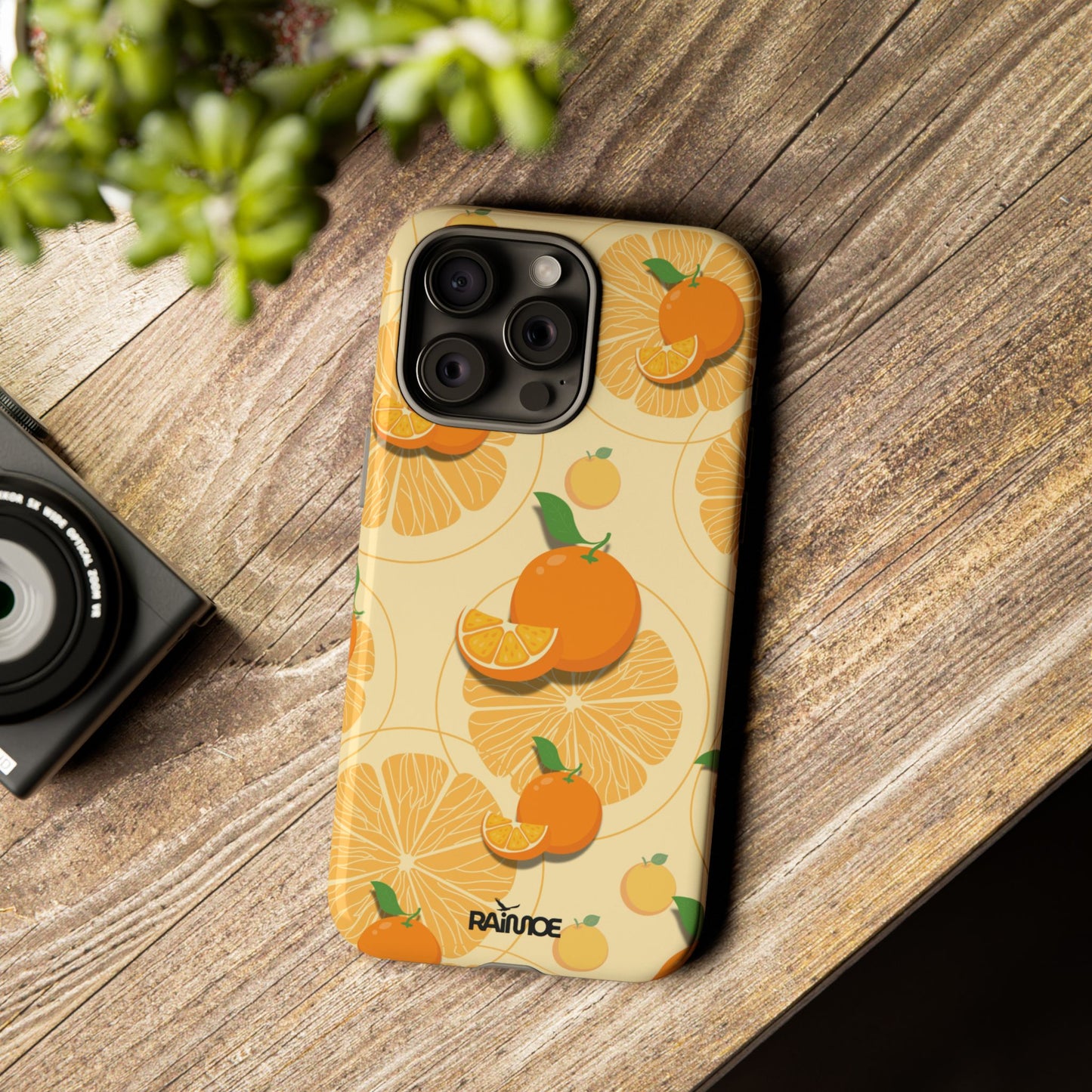 Madly Orange - iPhone Tough Case (Glossy)