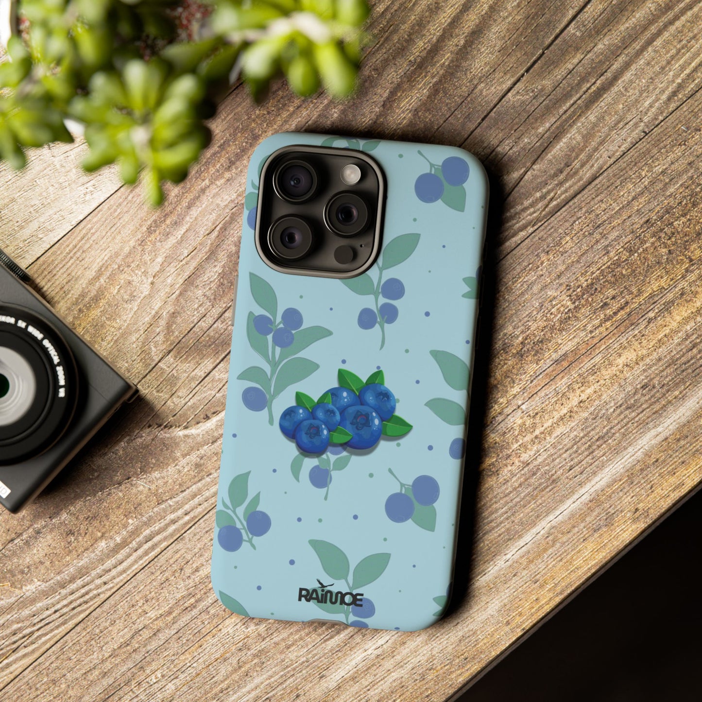 Blueberries Burst - iPhone Tough Case (Matte)