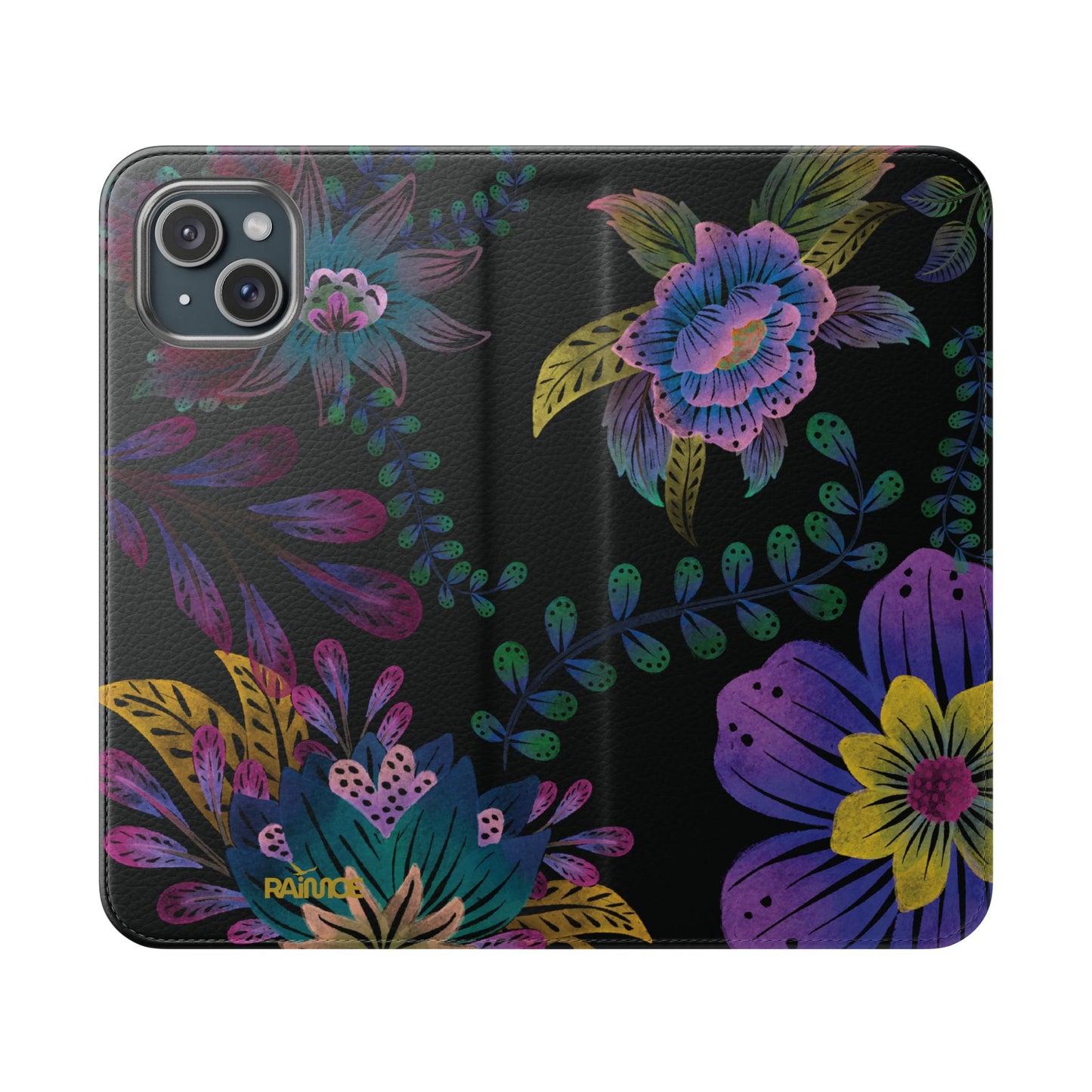 Funda con tapa para iPhone Lumina púrpura