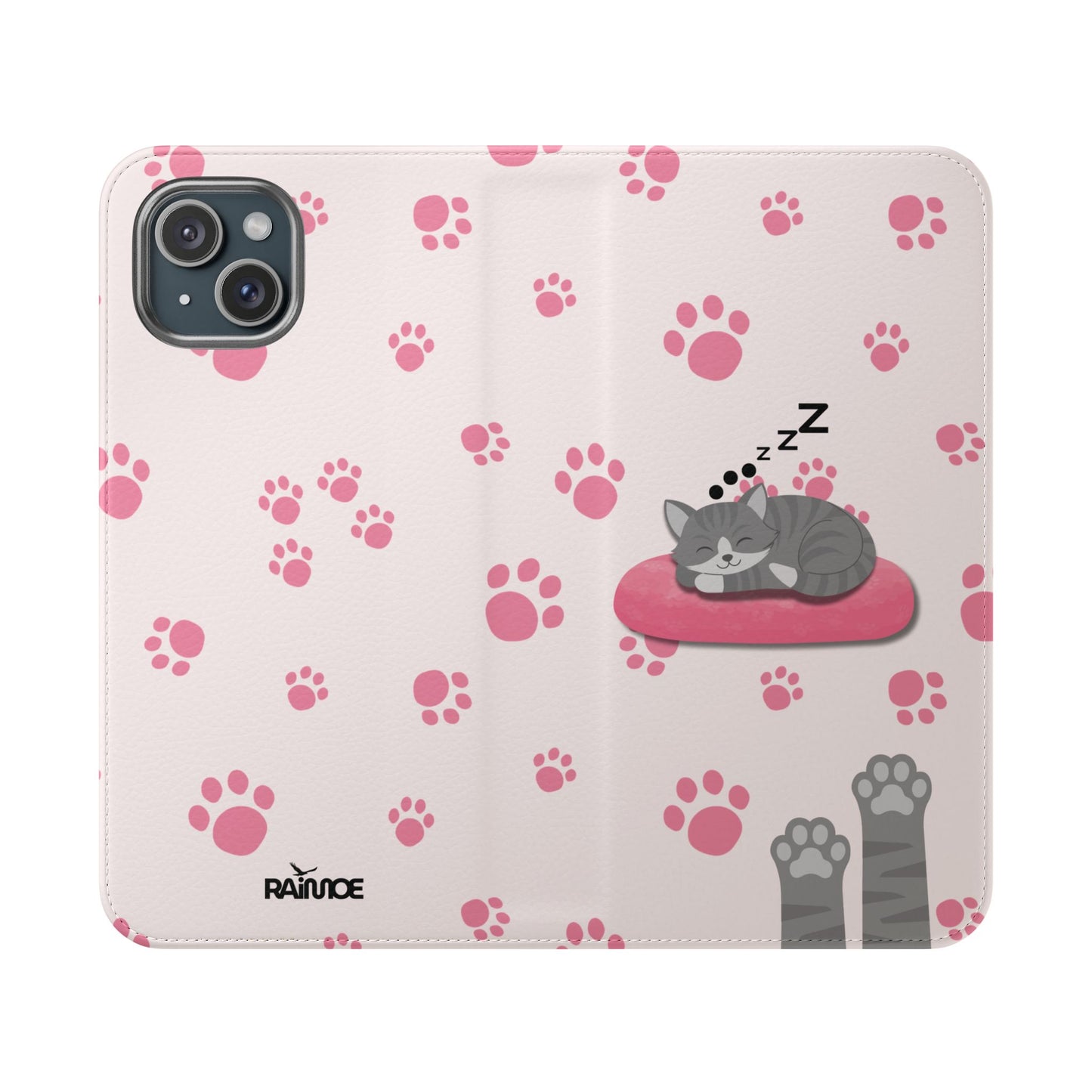 Kitty Cutie - Funda con tapa para iPhone