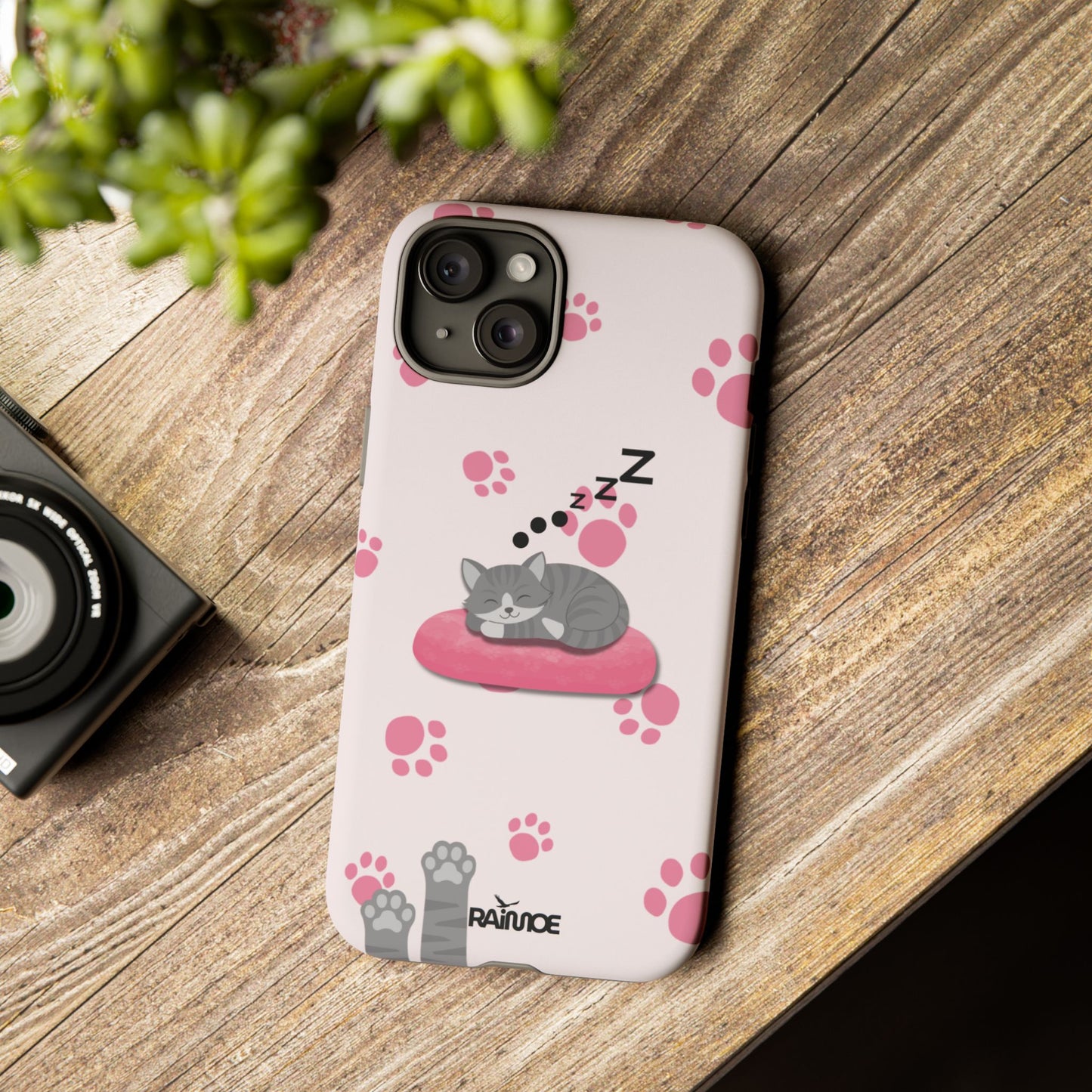 Kitty Cutie - Funda resistente para iPhone (mate)