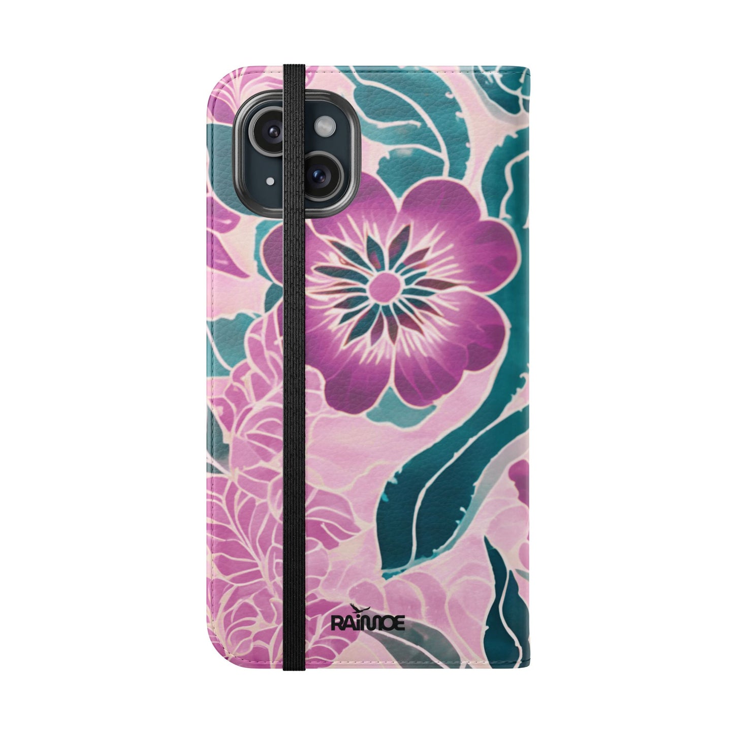 パープルビューティー - iPhone フリップケース