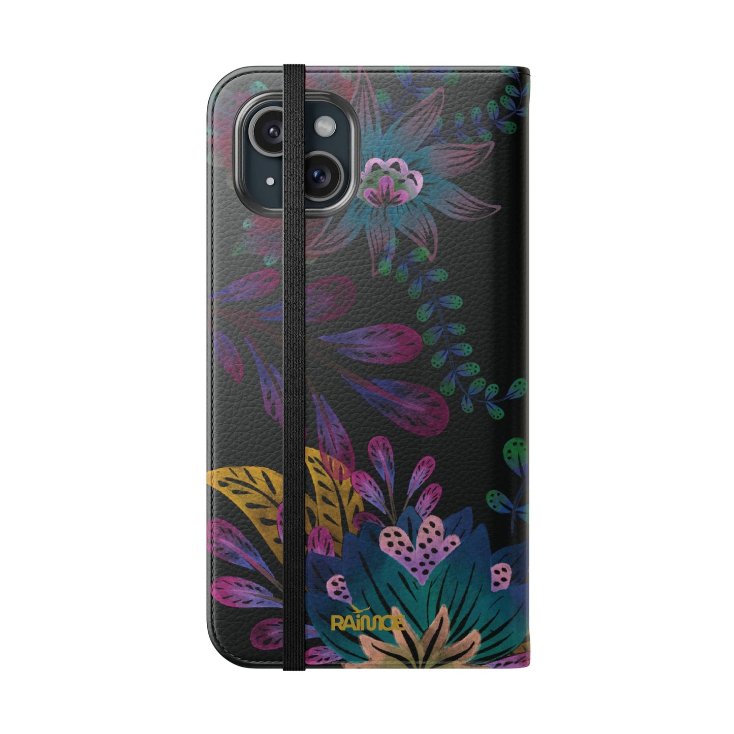 Funda con tapa para iPhone Lumina púrpura