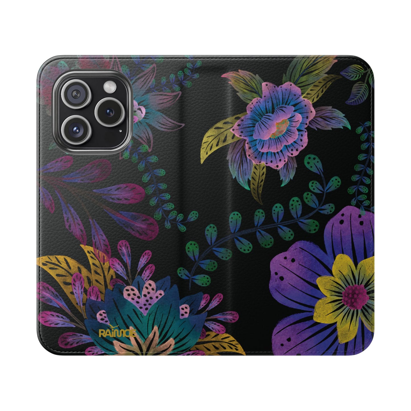 Funda con tapa para iPhone Lumina púrpura