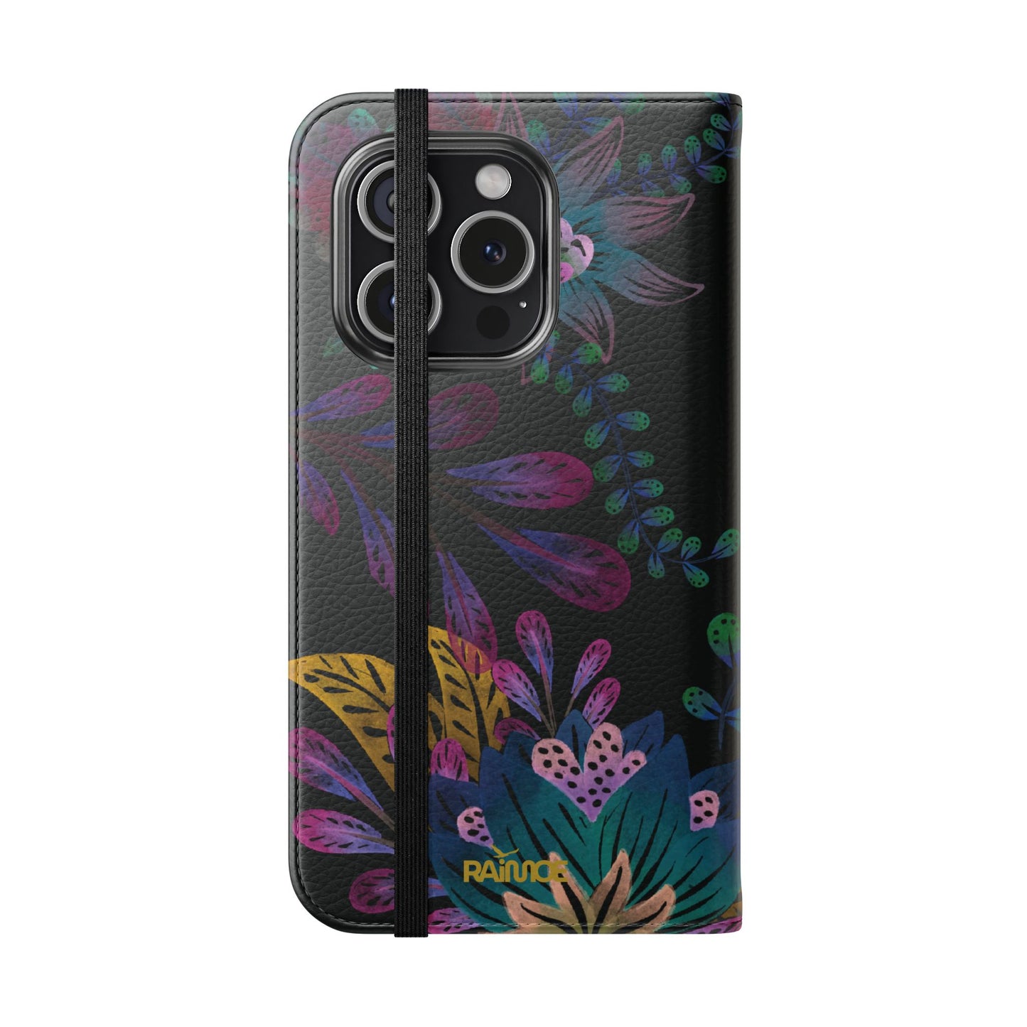 Funda con tapa para iPhone Lumina púrpura