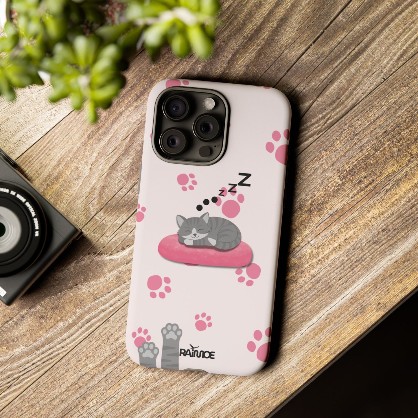 Kitty Cutie - Funda resistente para iPhone (mate)