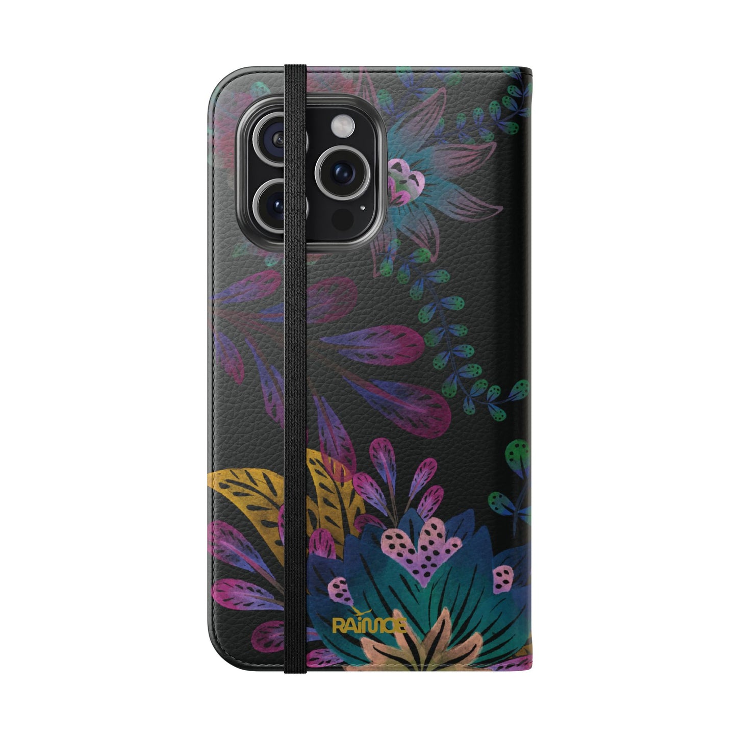 Funda con tapa para iPhone Lumina púrpura