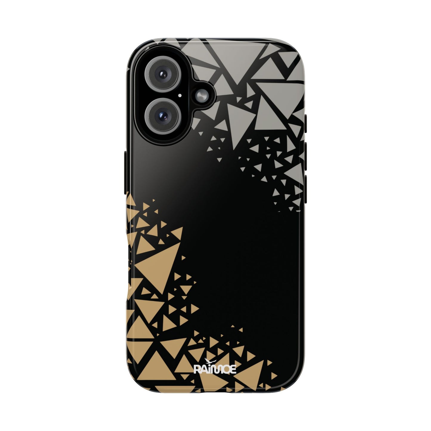 Triangles Web - iPhone Tough Case (Glossy)