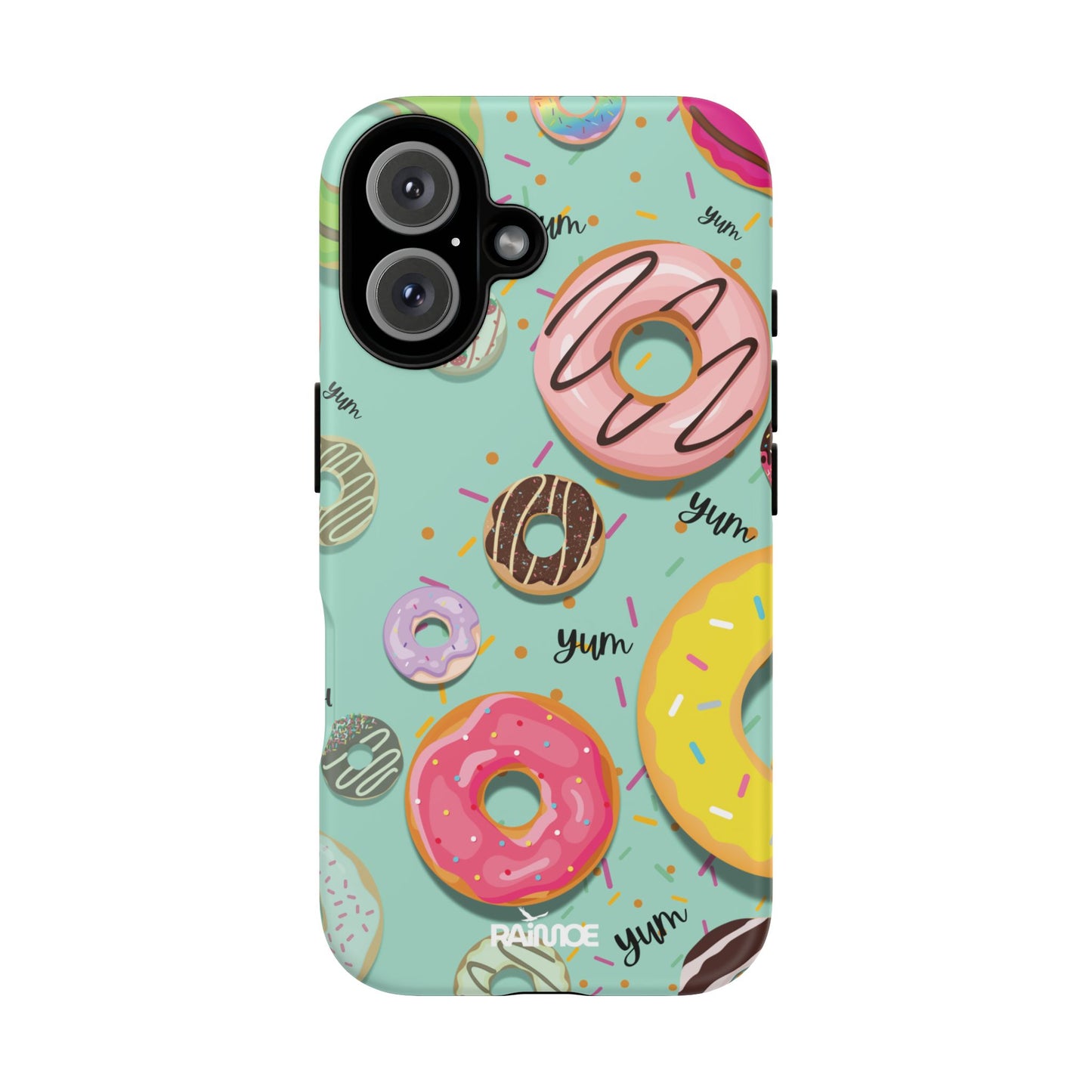 ドーナツ ラバー - iPhone タフケース (マット)