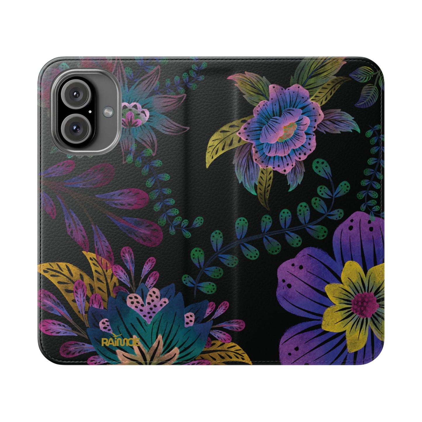 Funda con tapa para iPhone Lumina púrpura