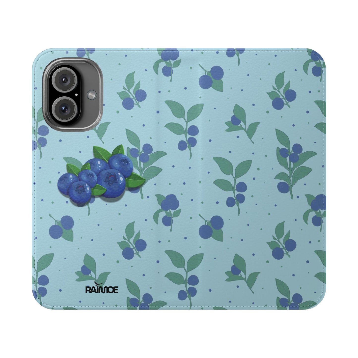 Blueberries Burst - iPhone Flip Case