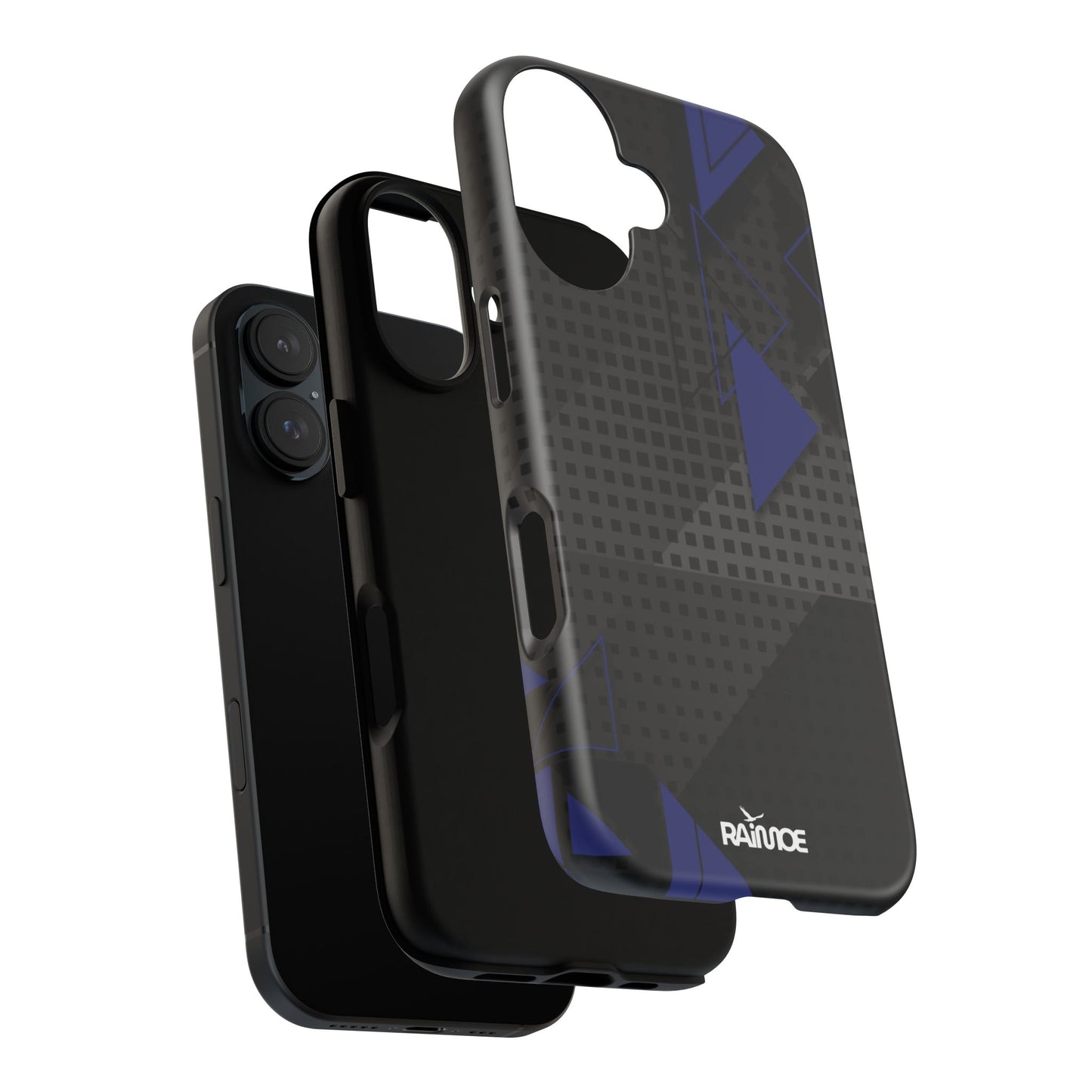 Triangles Line - iPhone Tough Case (Matte)