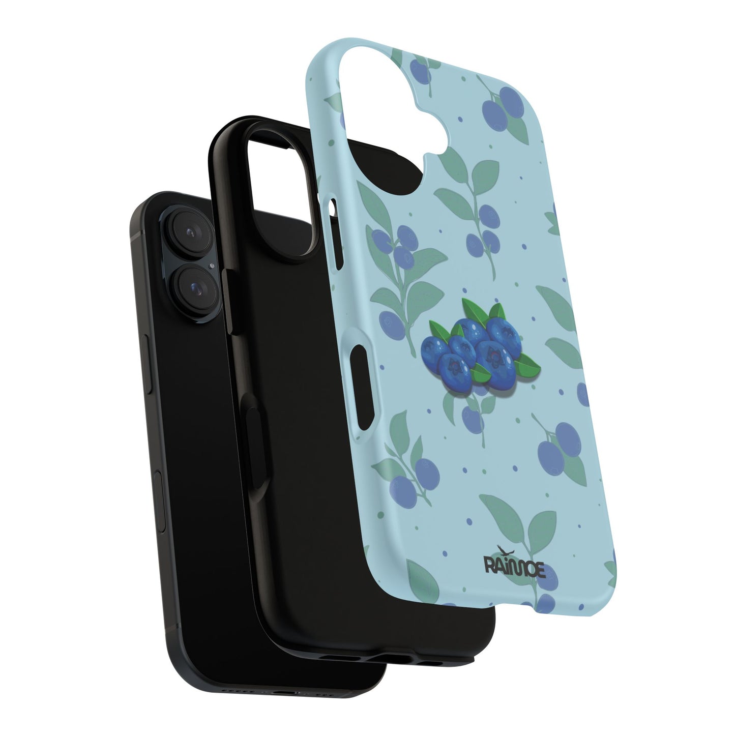 Blueberries Burst - iPhone Tough Case (Matte)