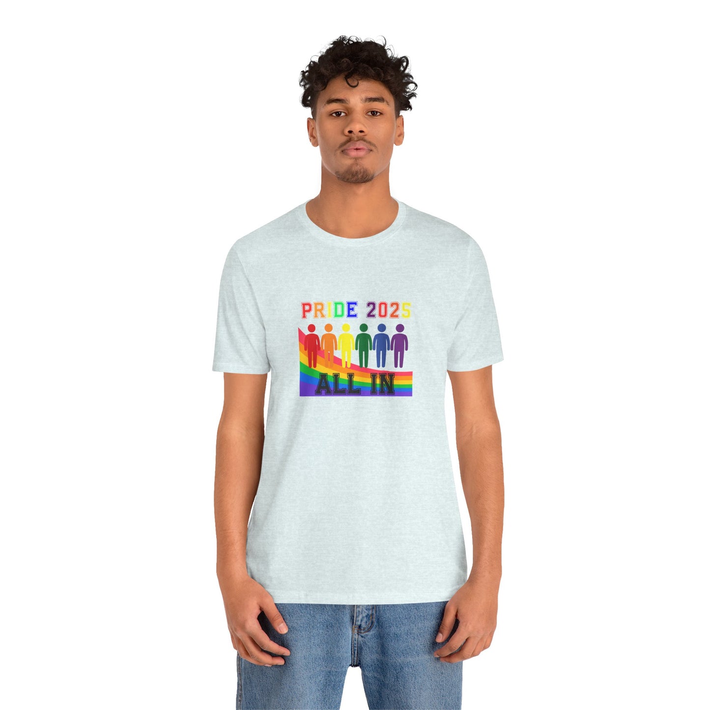 Pride 2025 All in Unisex Tee