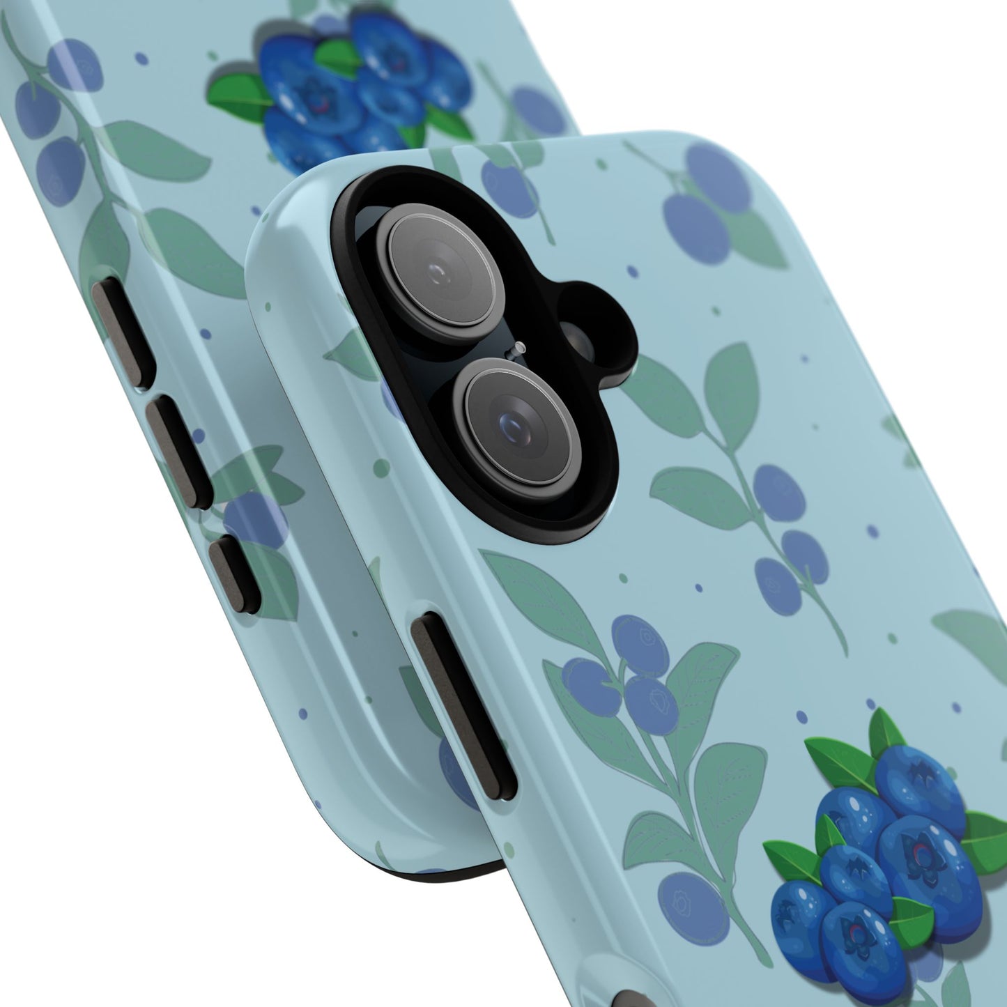 Blueberries Burst - iPhone Tough Case (Glossy)