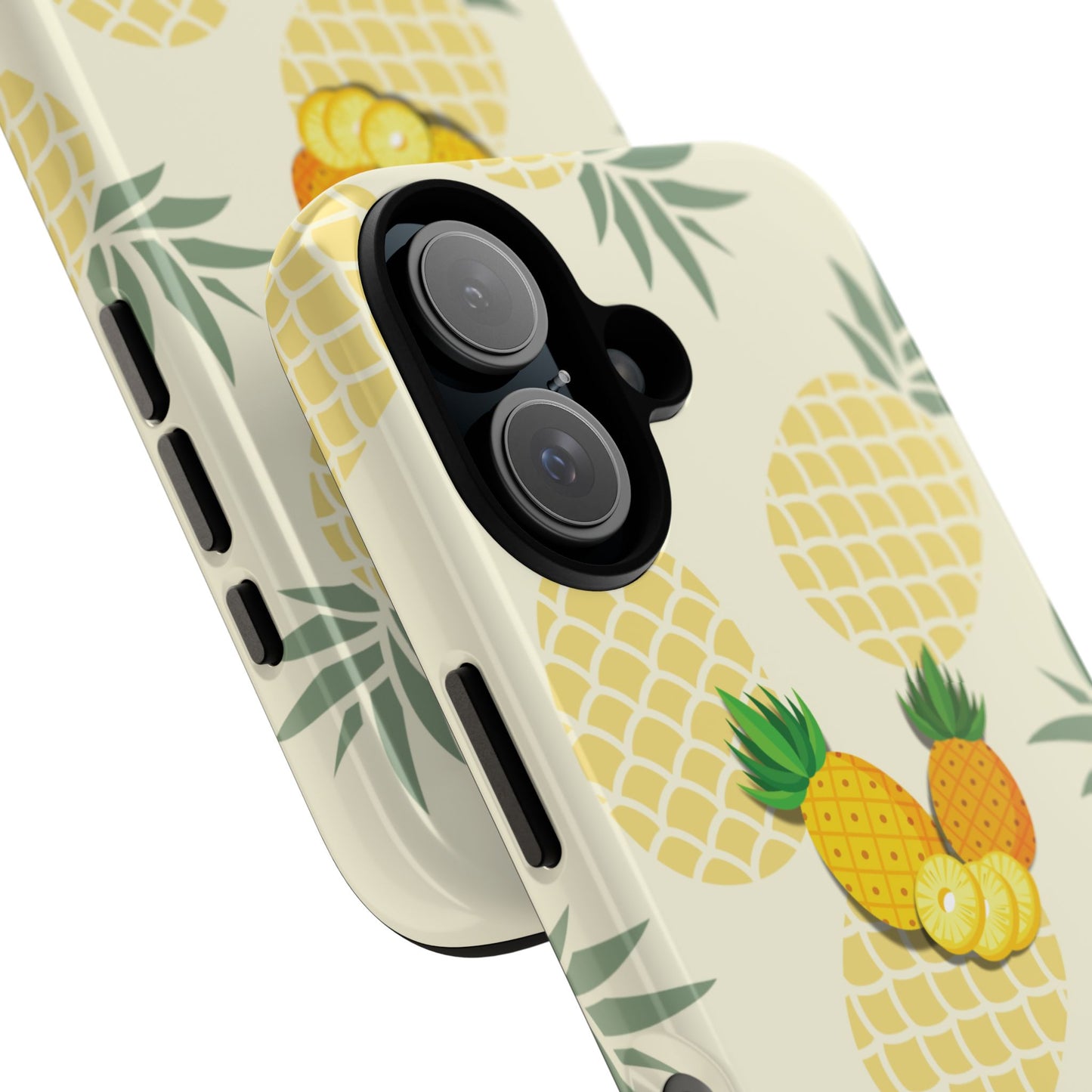 Tropical Pineapple - iPhone Tough Case (Glossy)
