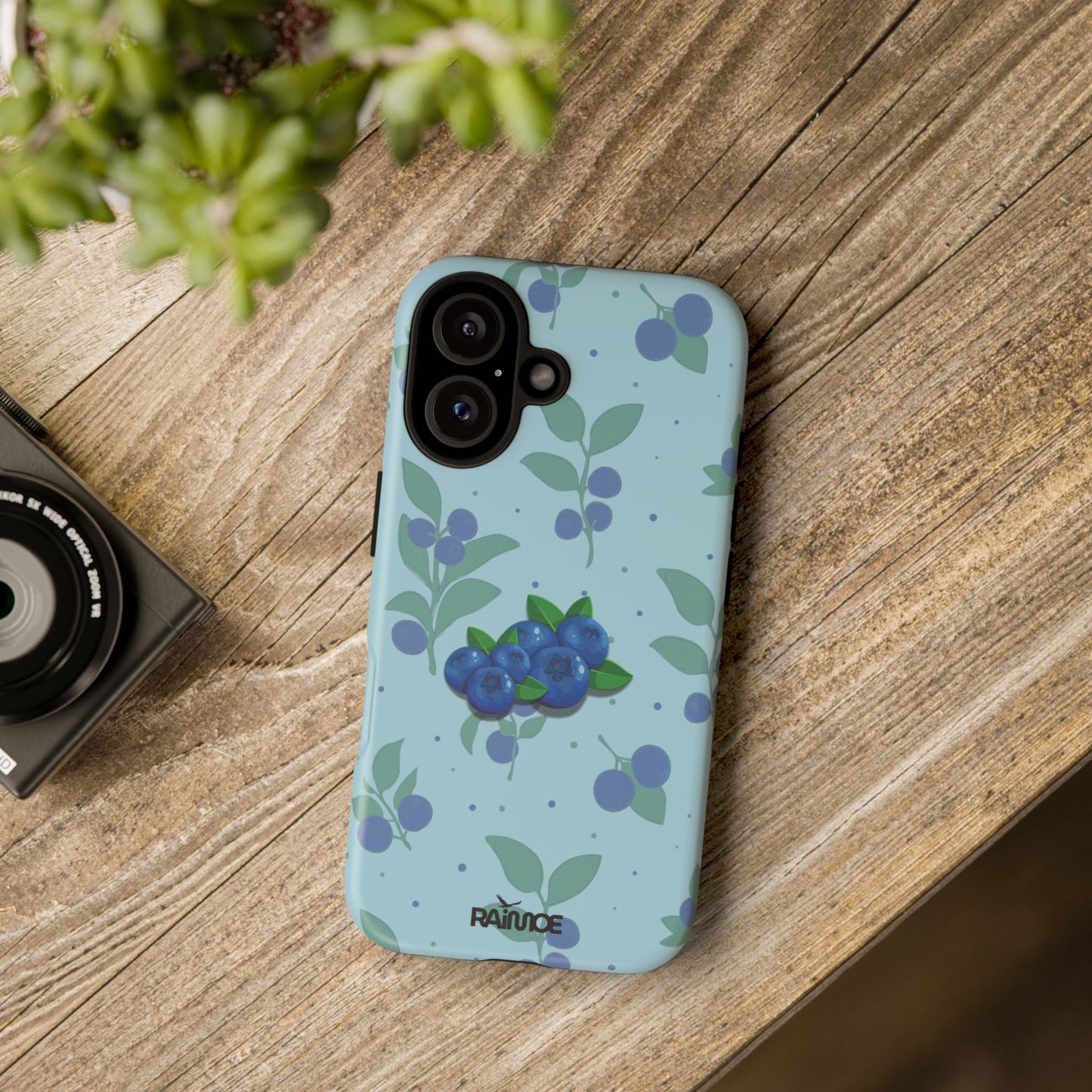 Blueberries Burst - iPhone Tough Case (Matte)