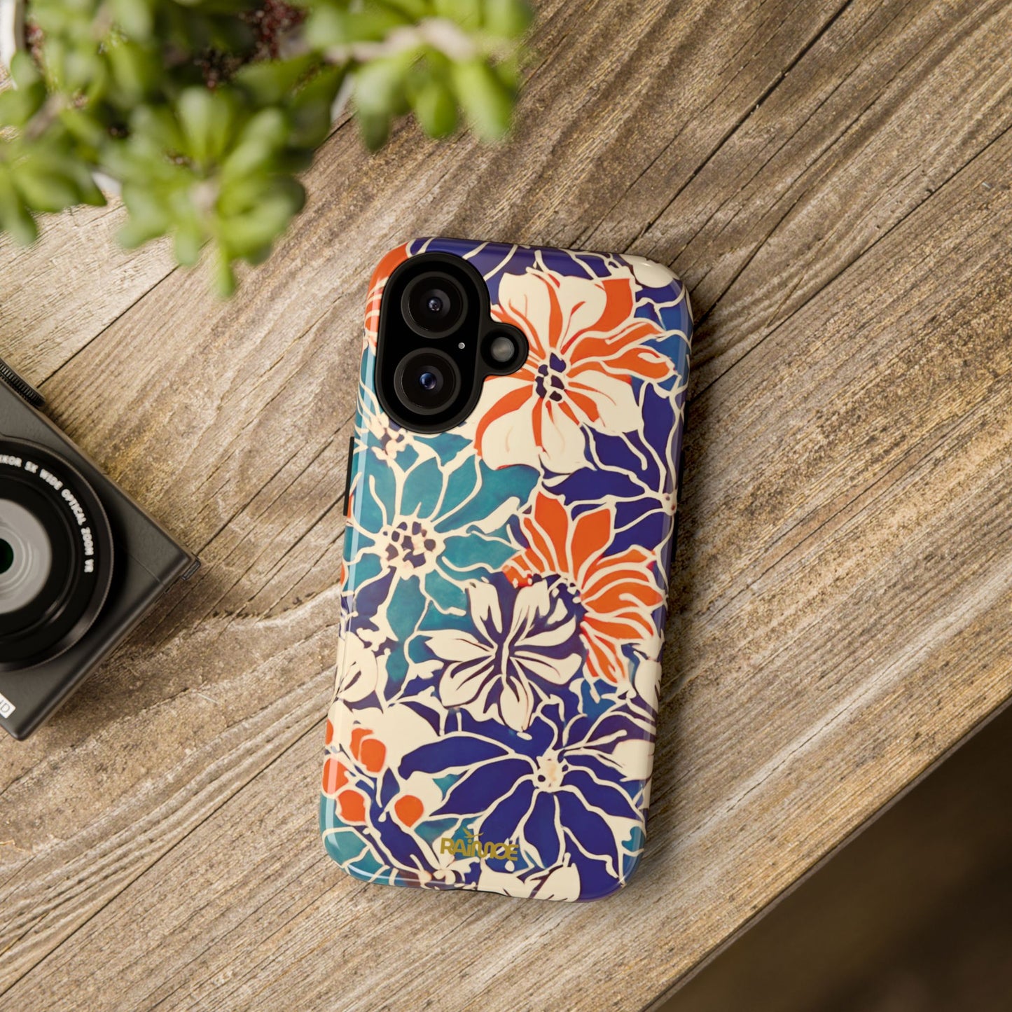 Tide Blossom - iPhone Tough Case (Glossy)
