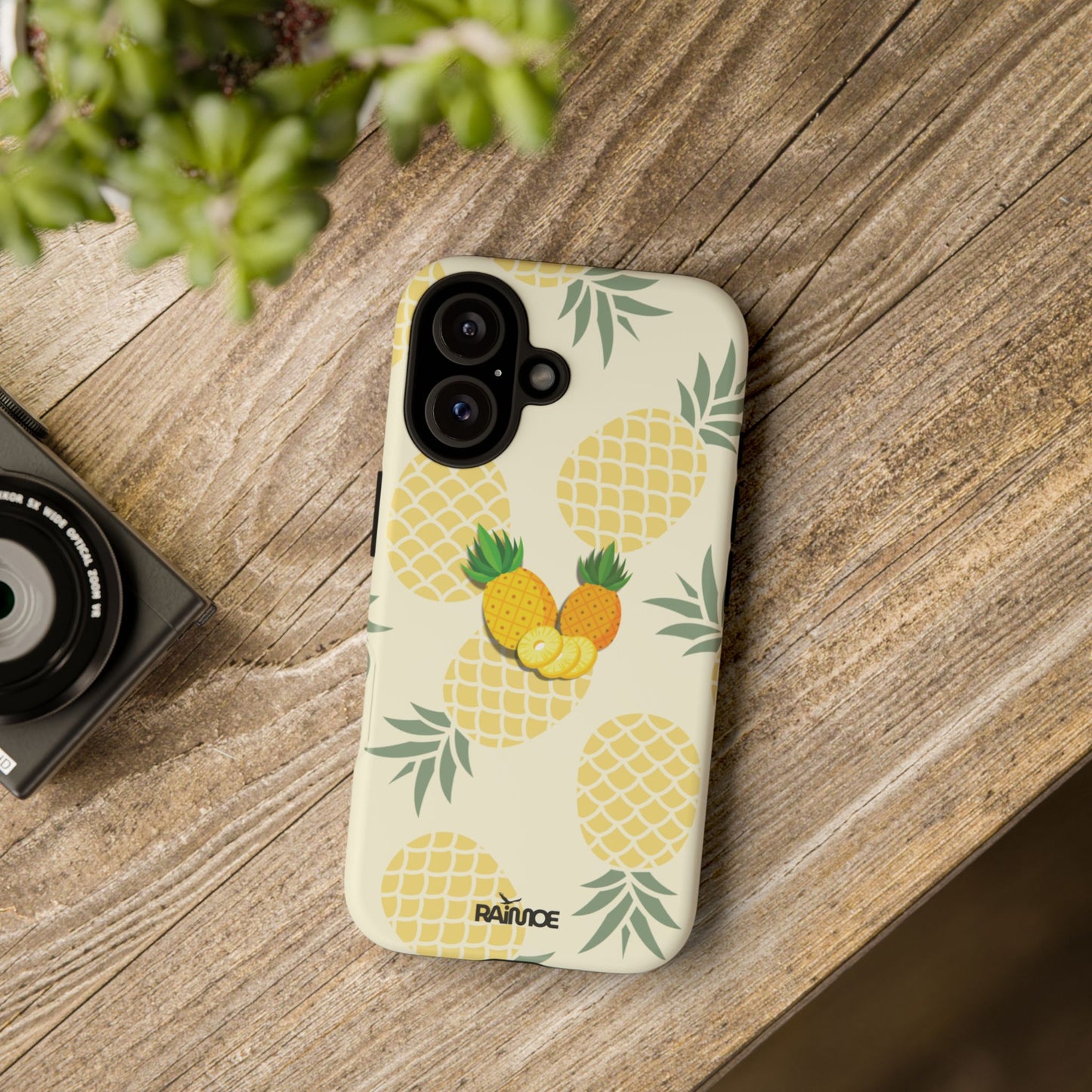 Tropical Pineapple - iPhone Tough Case (Matte)
