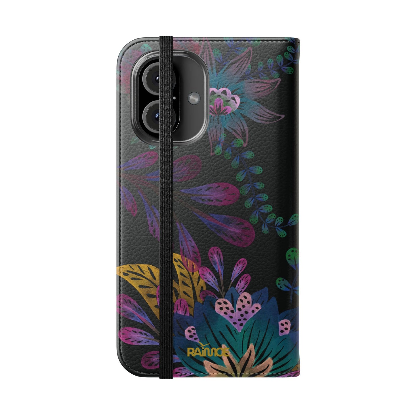 Funda con tapa para iPhone Lumina púrpura