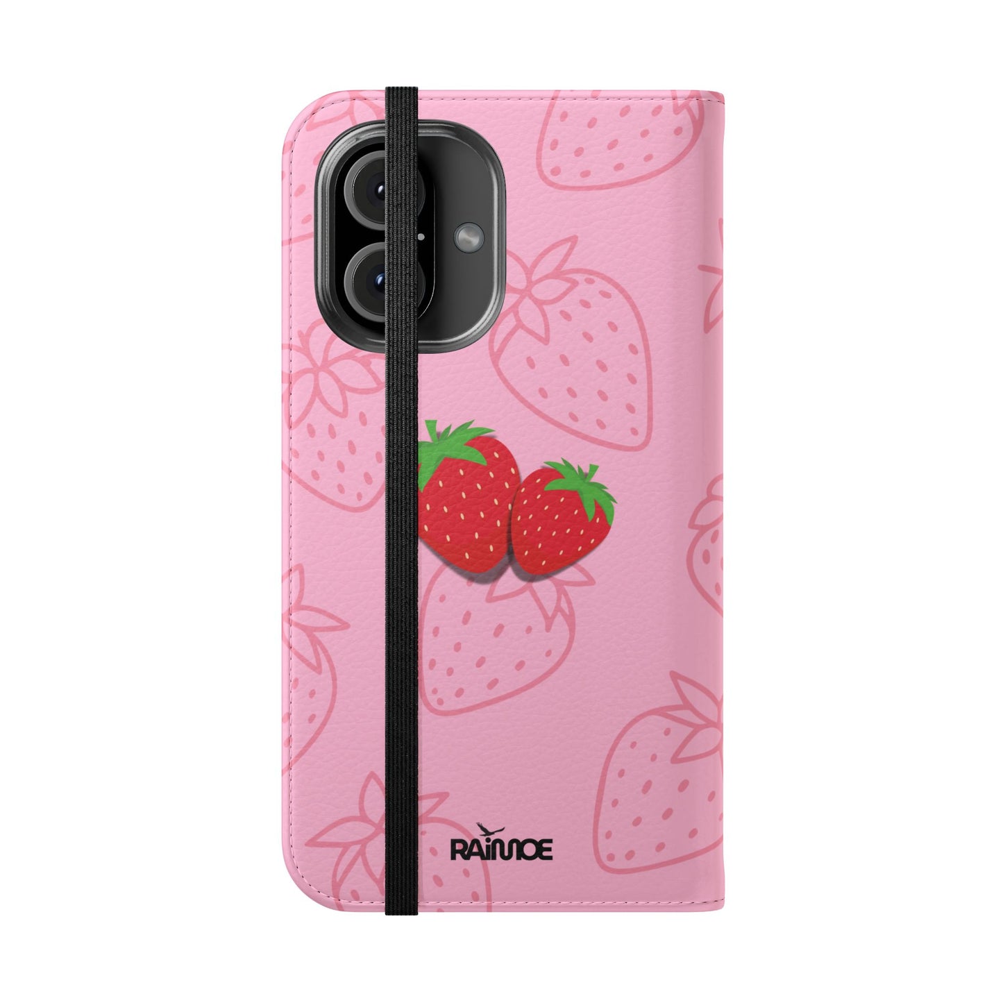 Fresa jugosa - Funda abatible para iPhone