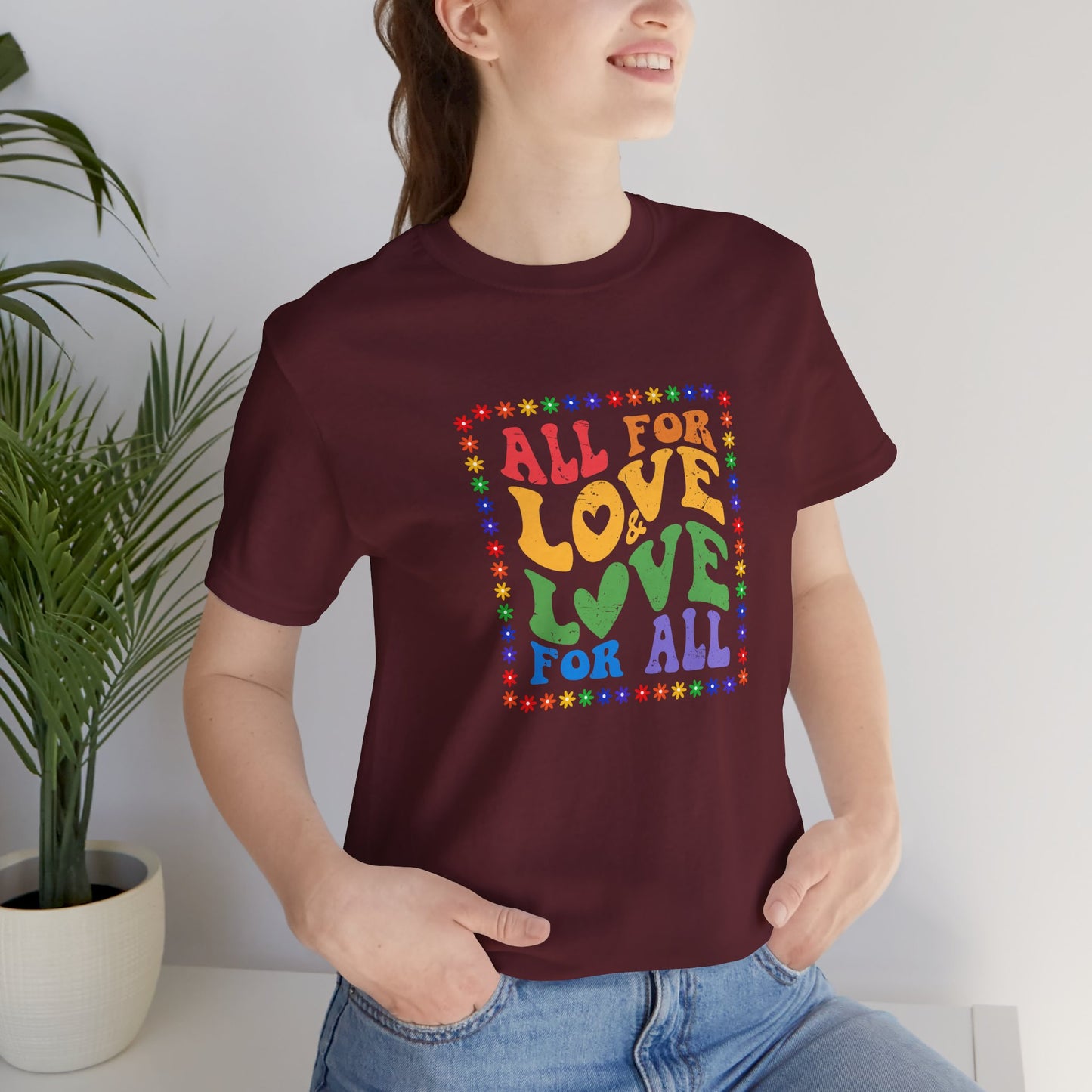 All for Love Pride Graphic Tee