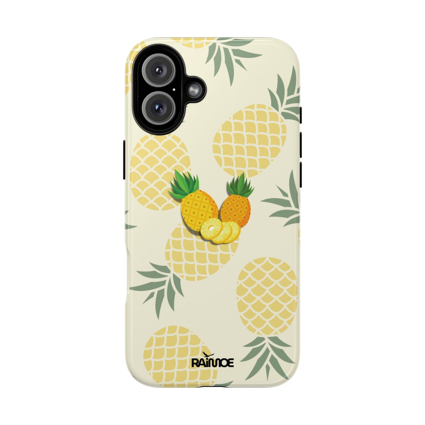 Tropical Pineapple - iPhone Tough Case (Glossy)