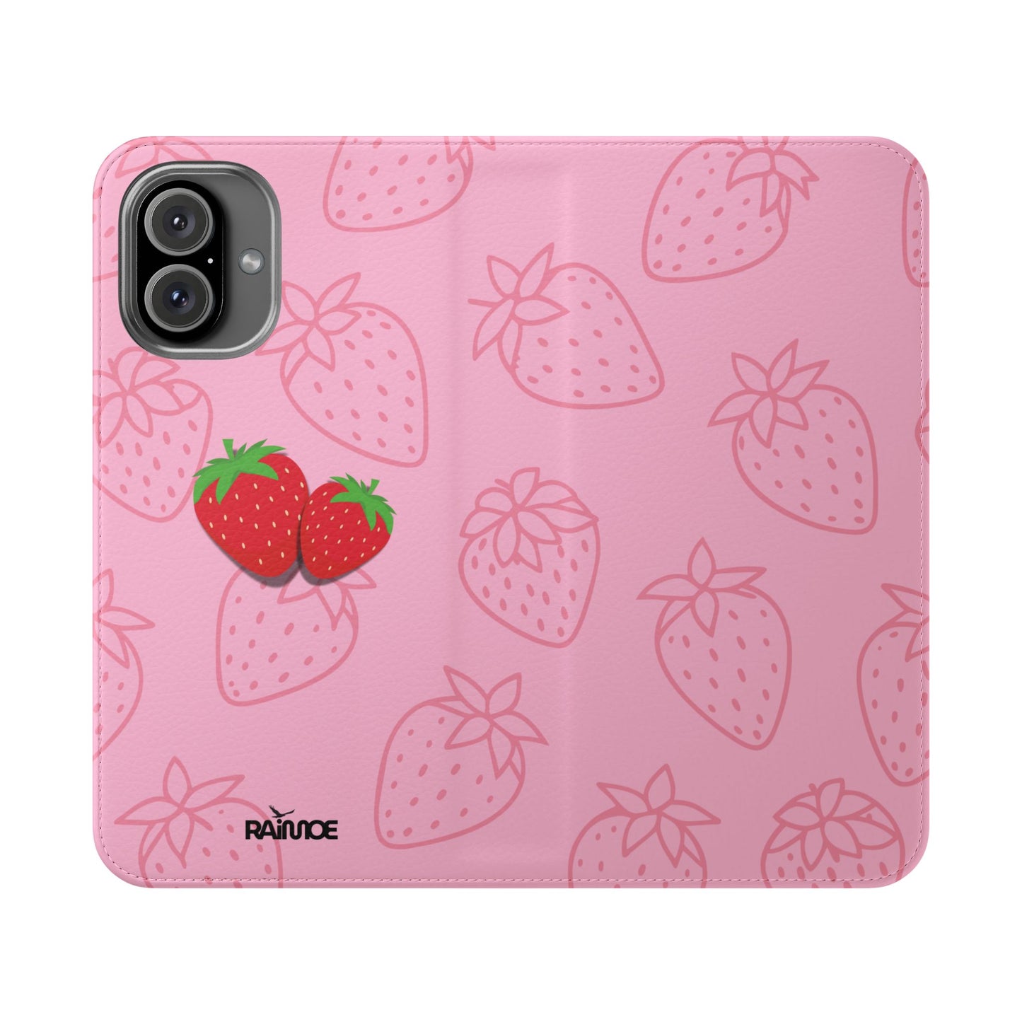 Fresa jugosa - Funda abatible para iPhone