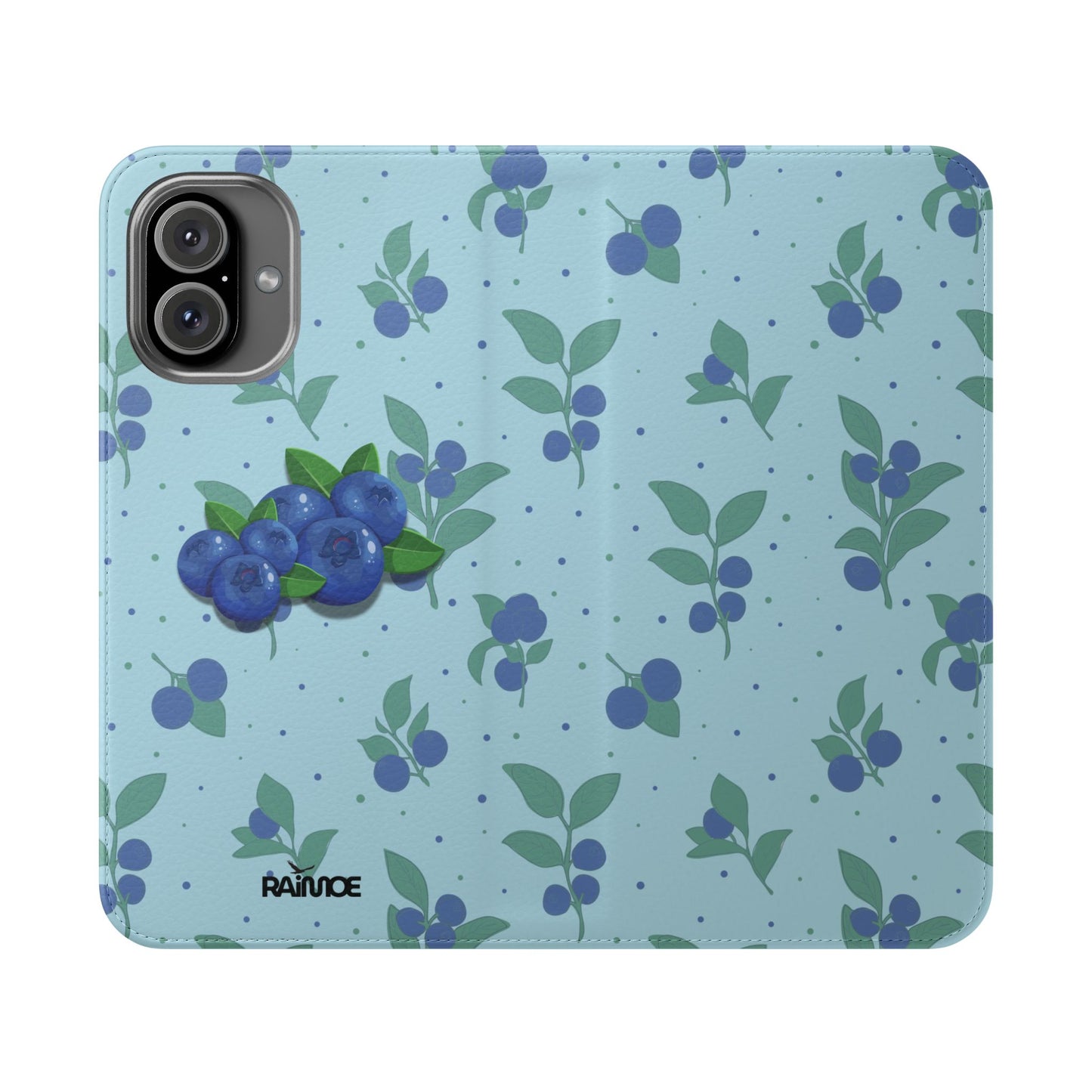 Blueberries Burst - iPhone Flip Case