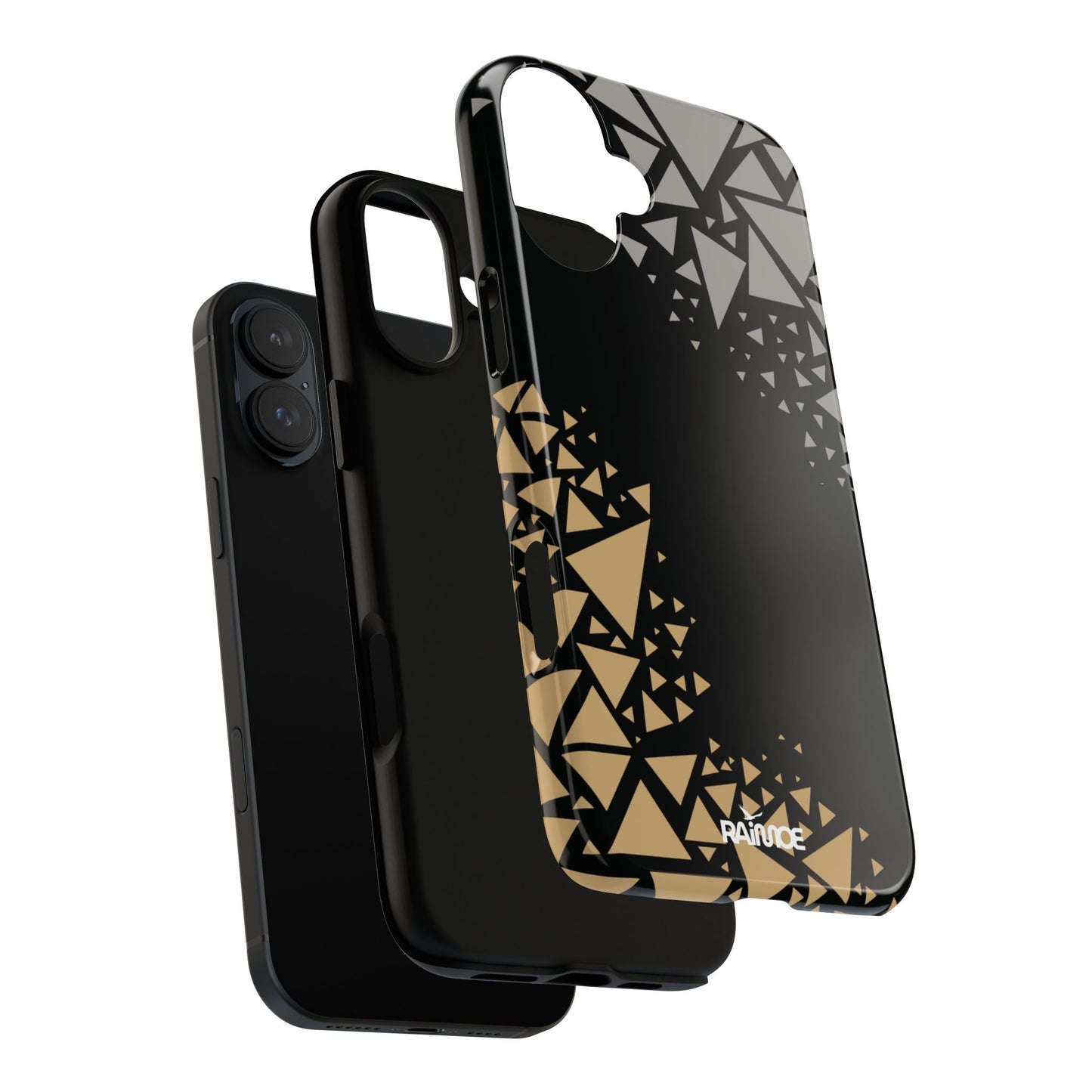 Triangles Web - iPhone Tough Case (Glossy)
