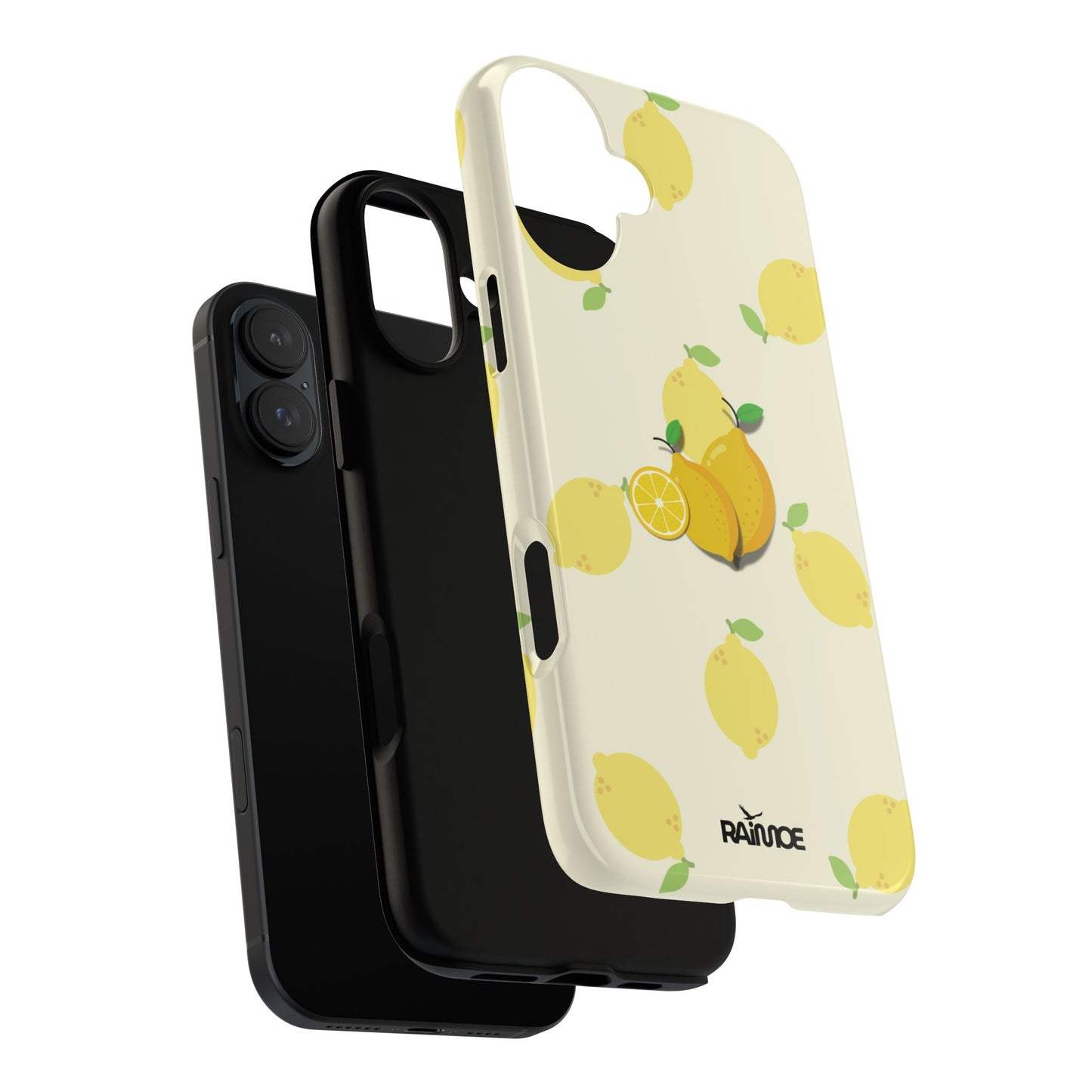 Funda resistente para iPhone (brillante) Lemon Madness