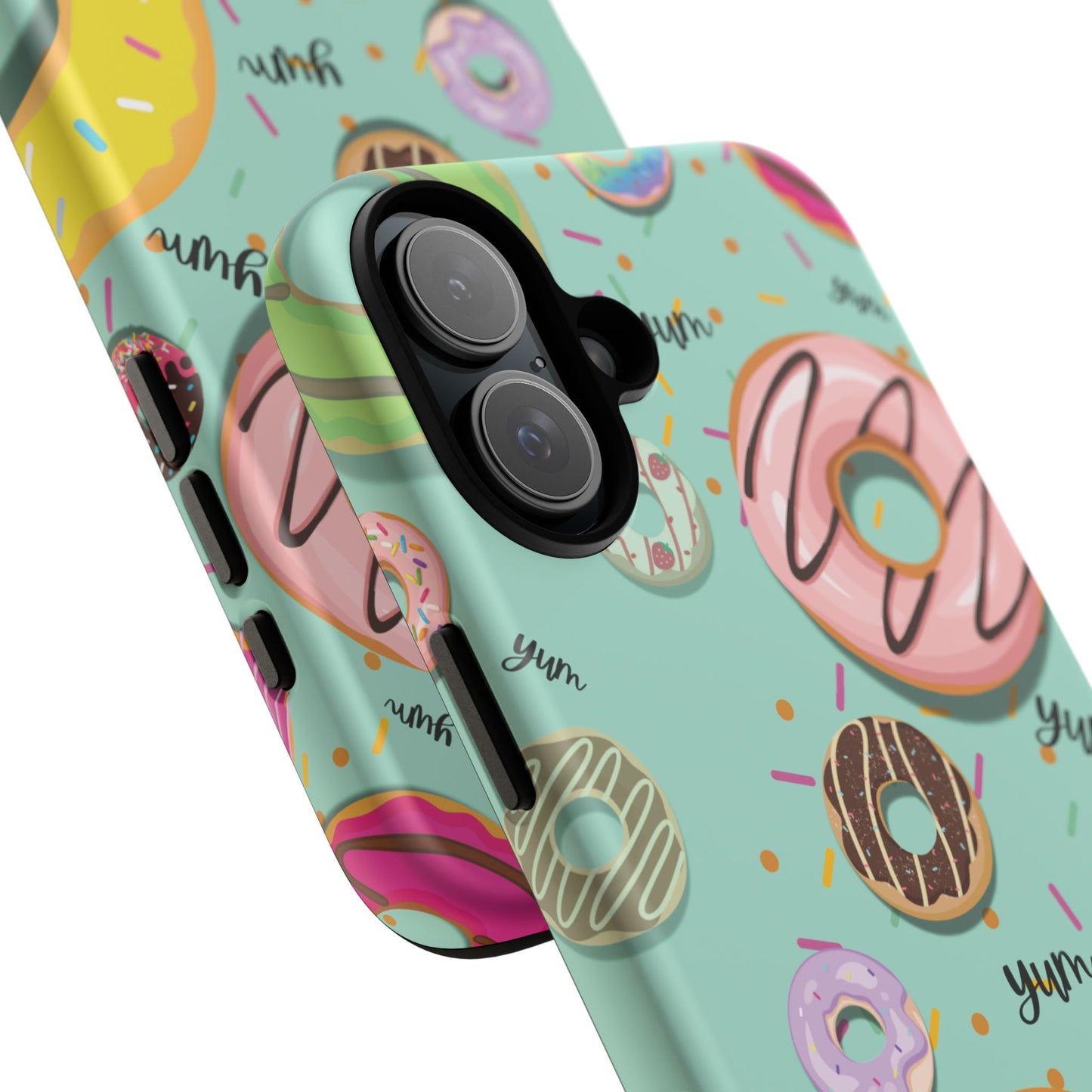 ドーナツ ラバー - iPhone タフケース (マット)