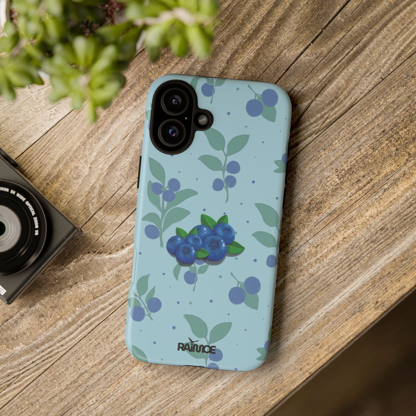 Blueberries Burst - iPhone Tough Case (Matte)