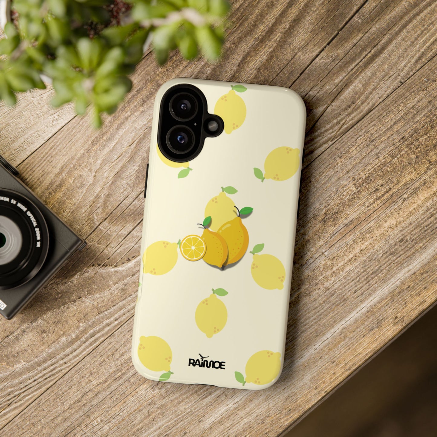 Funda resistente para iPhone (brillante) Lemon Madness