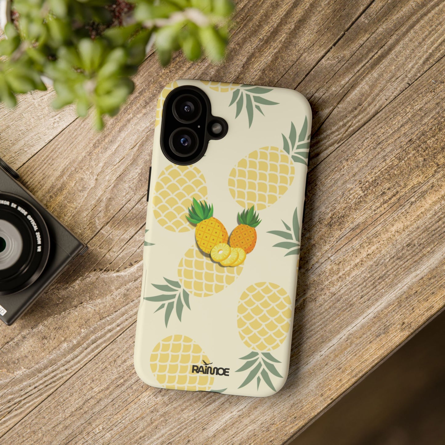 Tropical Pineapple - iPhone Tough Case (Matte)