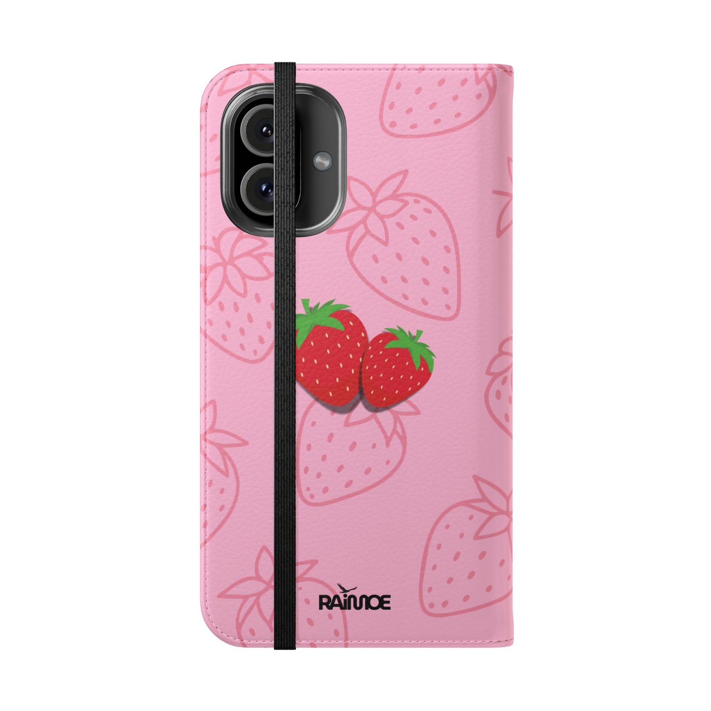 Fresa jugosa - Funda abatible para iPhone